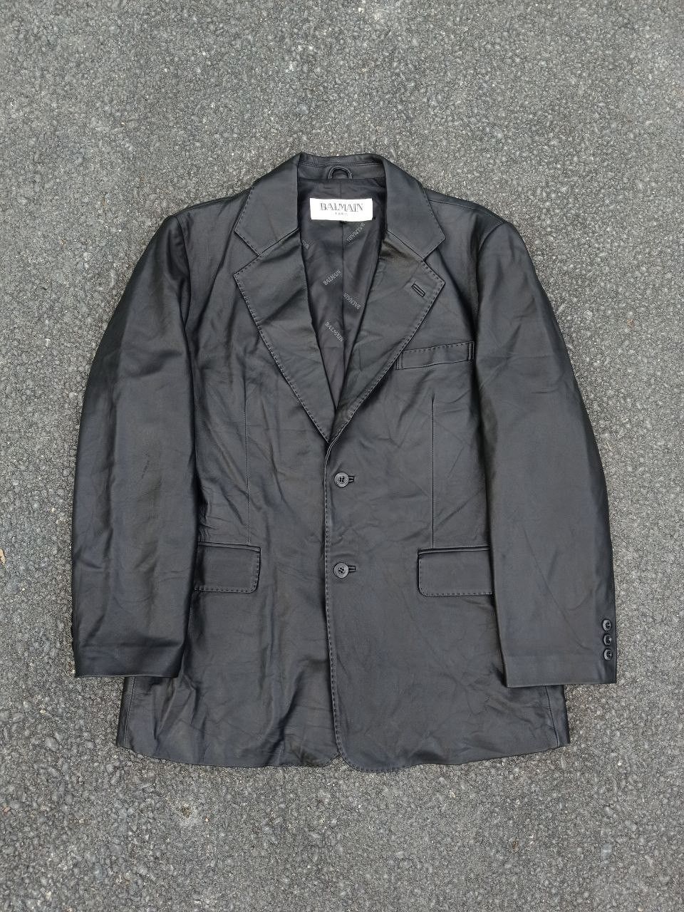 Balmain BALMAIN PARIS SHEEPSKIN BLAZER Size US L / EU 52-54 / 3 - 1 Thumbnail