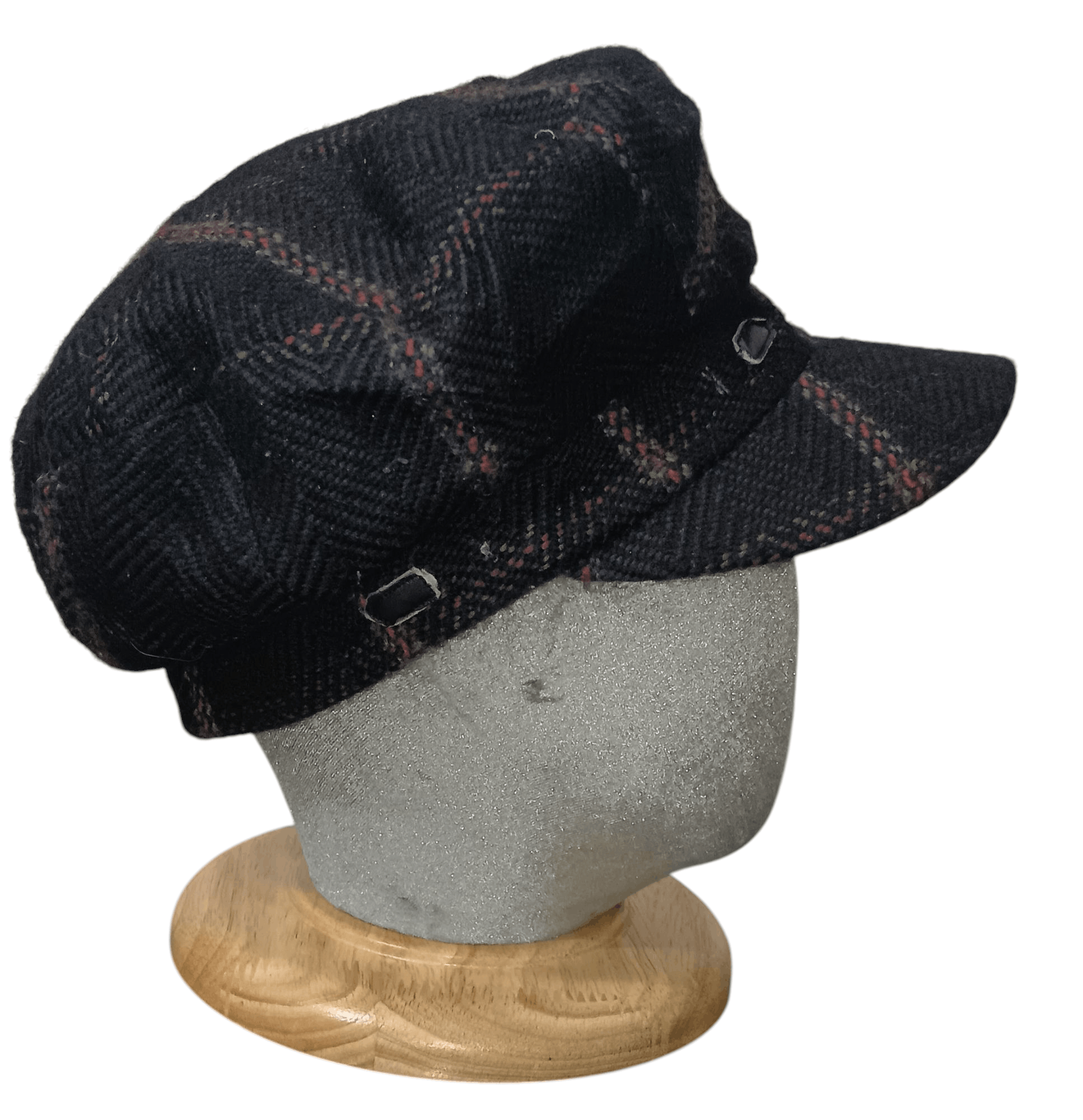CA4LA TARTAN NEWSBOY HAT