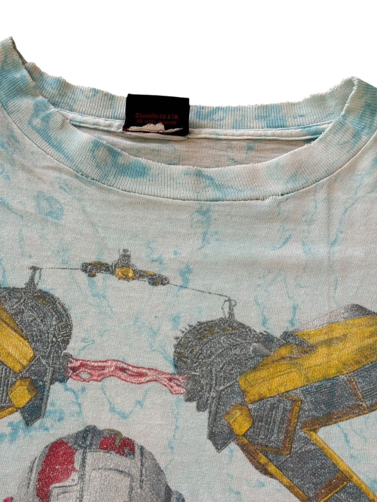 Star Wars *RARE* 90s STAR WARS TIE DYED ANAKIN SKYWALKER RACER POD Size US L / EU 52-54 / 3 - 4 Thumbnail