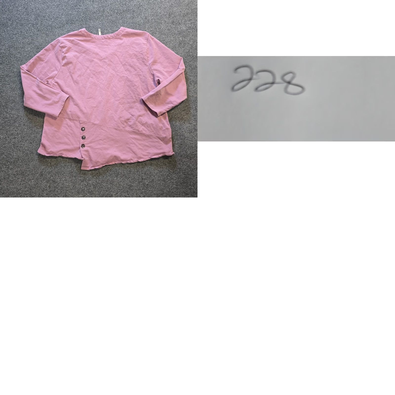 Vintage Lulu B Sweater Womens XL Pink Round Neck Long Sleeve Casual Pullover Knit Size XL / US 12-14 / IT 48-50 - 8 Thumbnail