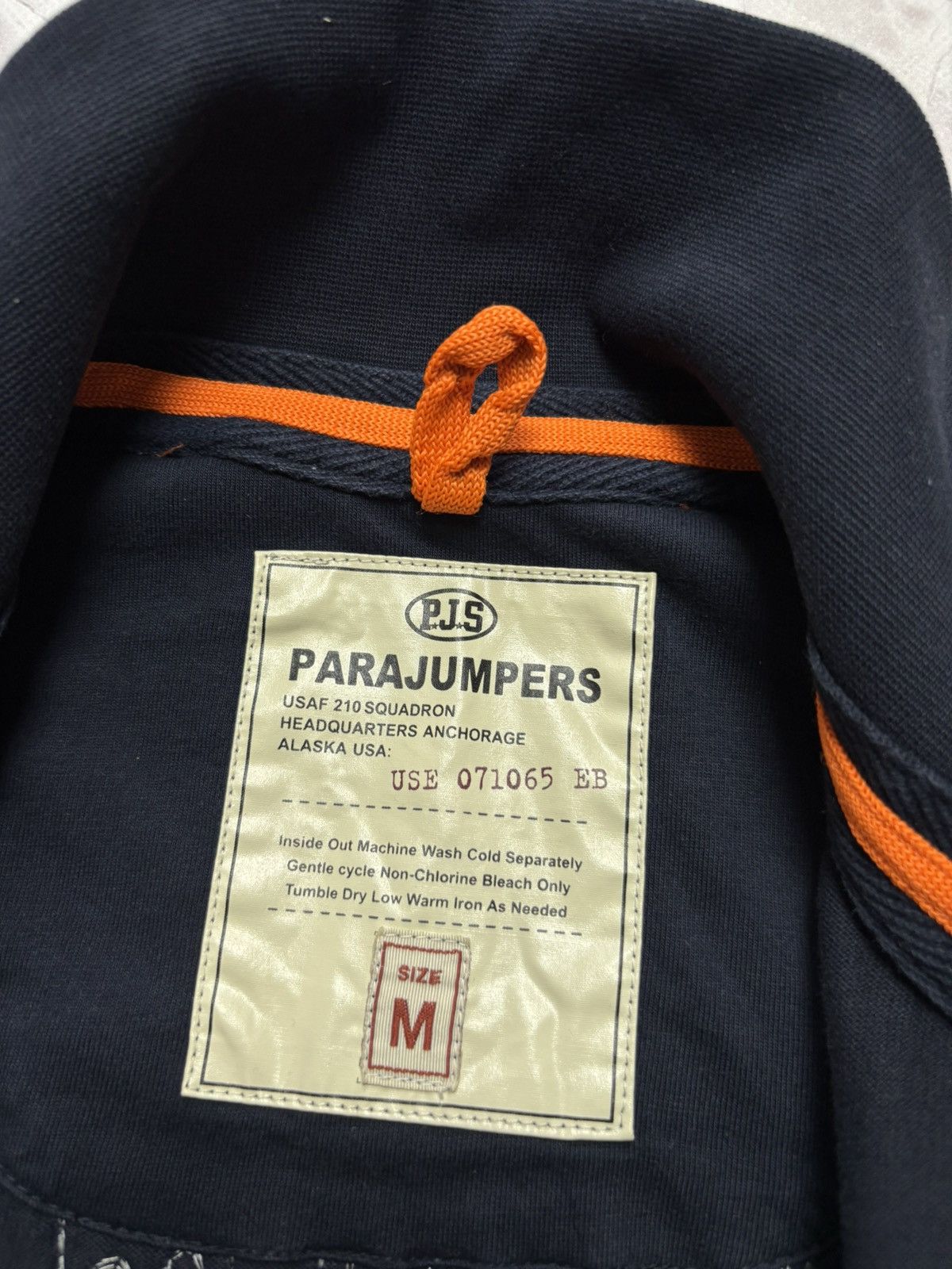 Parajumpers Parajumpers Anchorage Sweat Jacket Full Zip Cotton Dark Navy Size US M / EU 48-50 / 2 - 16 Thumbnail