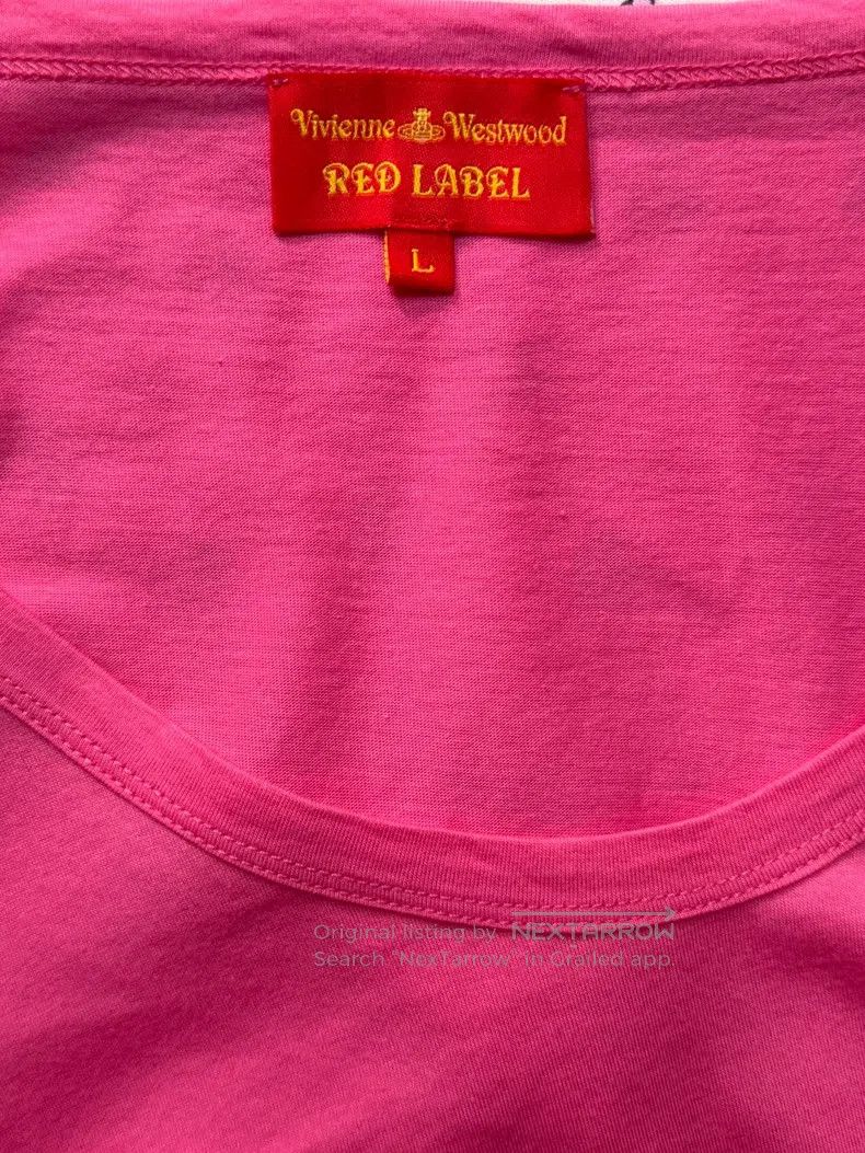 Vivienne Westwood Vivienne Westwood Pink Color Orb Embroidery Seven-Eighth S Size L / US 10 / IT 46 - 6 Thumbnail