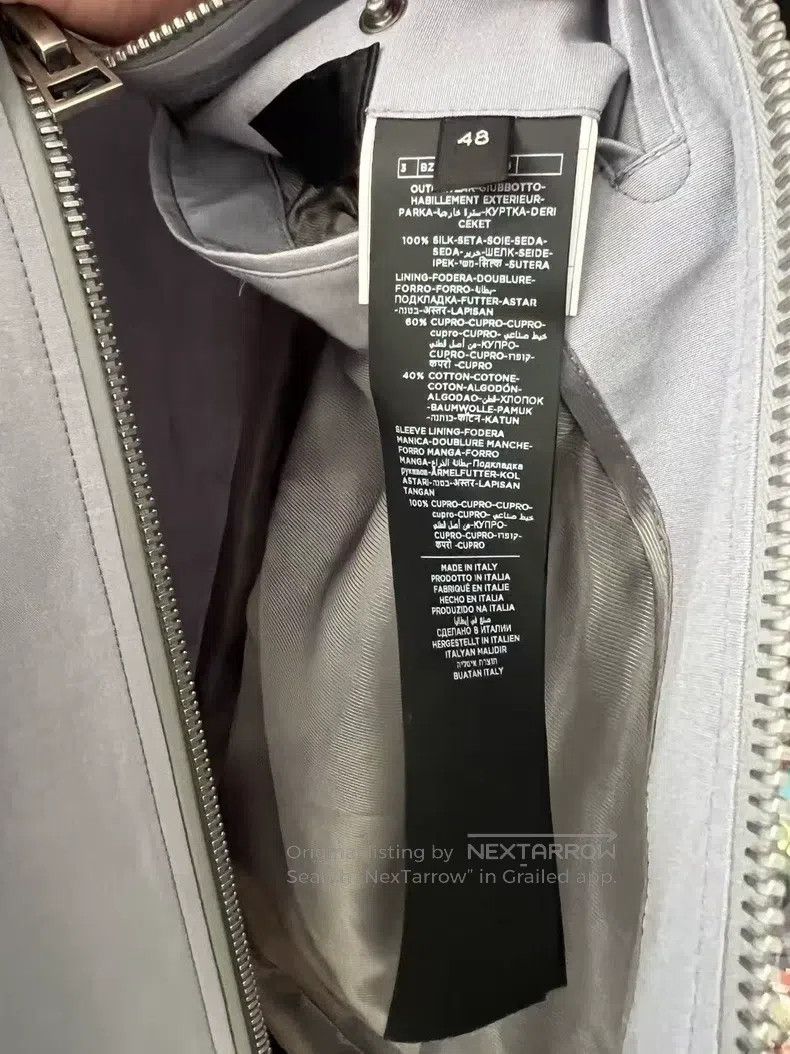 Tom Ford Tom Ford Classic Men's Short Jacket, 100% Mulberry Silk Fa Size US M / EU 48-50 / 2 - 7 Thumbnail
