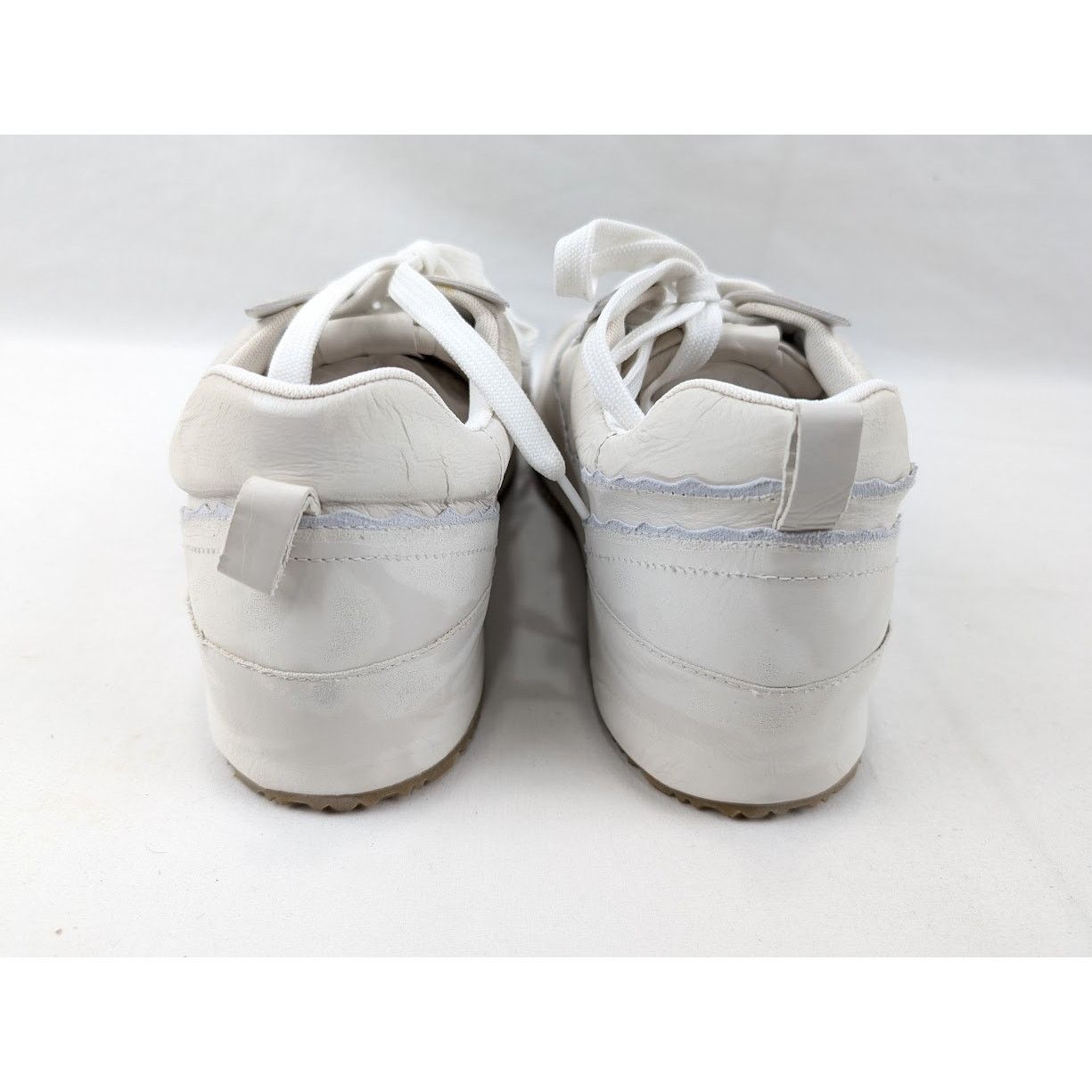 Loewe o1rshd1 Low-Top Leather Sneakers in White Size US 10 / EU 43 - 17 Thumbnail