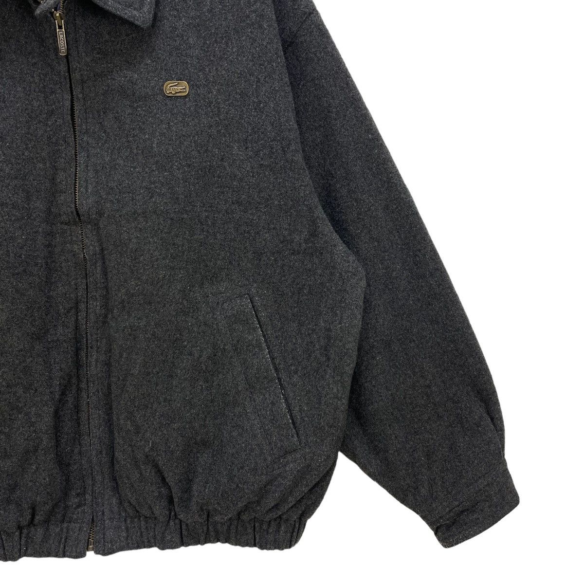 Lacoste 🔥Vintage Lacoste Bomber Wool Jacket Size US L / EU 52-54 / 3 - 5 Thumbnail