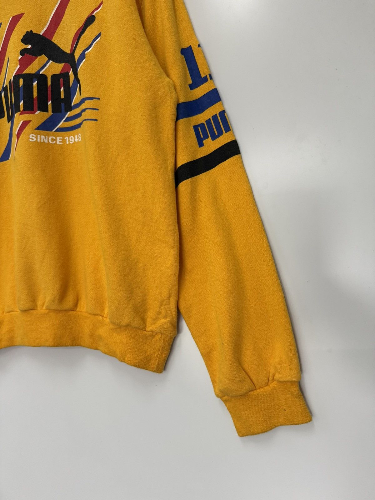 Puma 🔥 Vintage 90's Puma sportwear big logo Sweatshirt Size US XS / EU 42 / 0 - 2 Thumbnail
