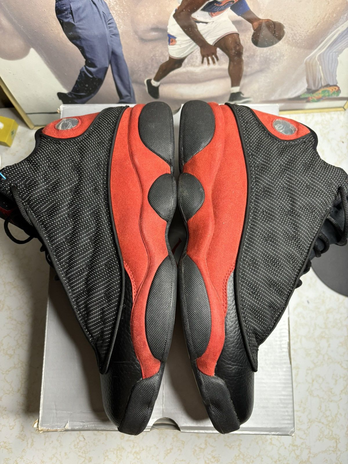Jordan Brand Air Jordan 13 Retro 2017 Bred 2017 Size US 13 / EU 46 - 4 Thumbnail