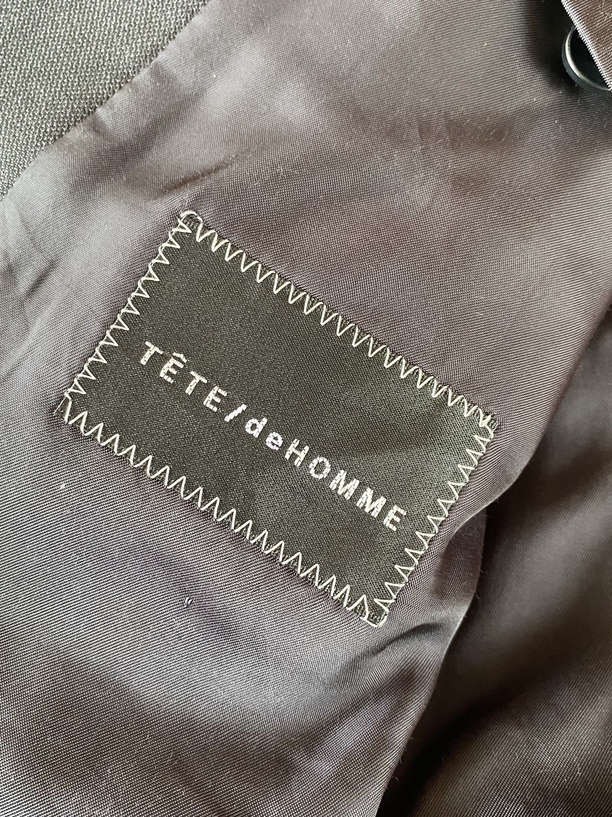 Japanese Brand × Tete Homme Tete Homme Blazer Jacket Size US M / EU 48-50 / 2 - 9 Thumbnail