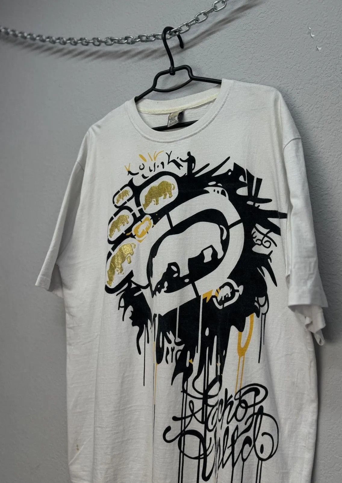 Ecko Unltd. Vintage Ecko T-shirt JNCO ED HARDY STYLE FADED STREETWEAR Size US XL / EU 56 / 4 - 4 Thumbnail