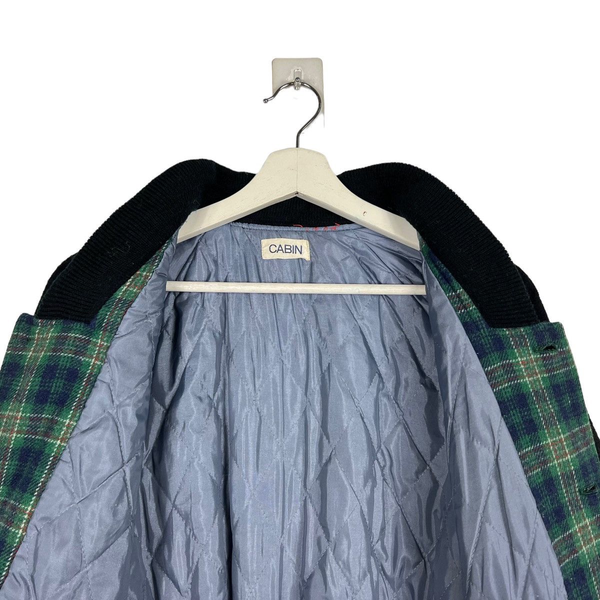Japanese Brand 🔥 CABIN TARTAN PLAID BOMBER JACKET Size US L / EU 52-54 / 3 - 11 Thumbnail
