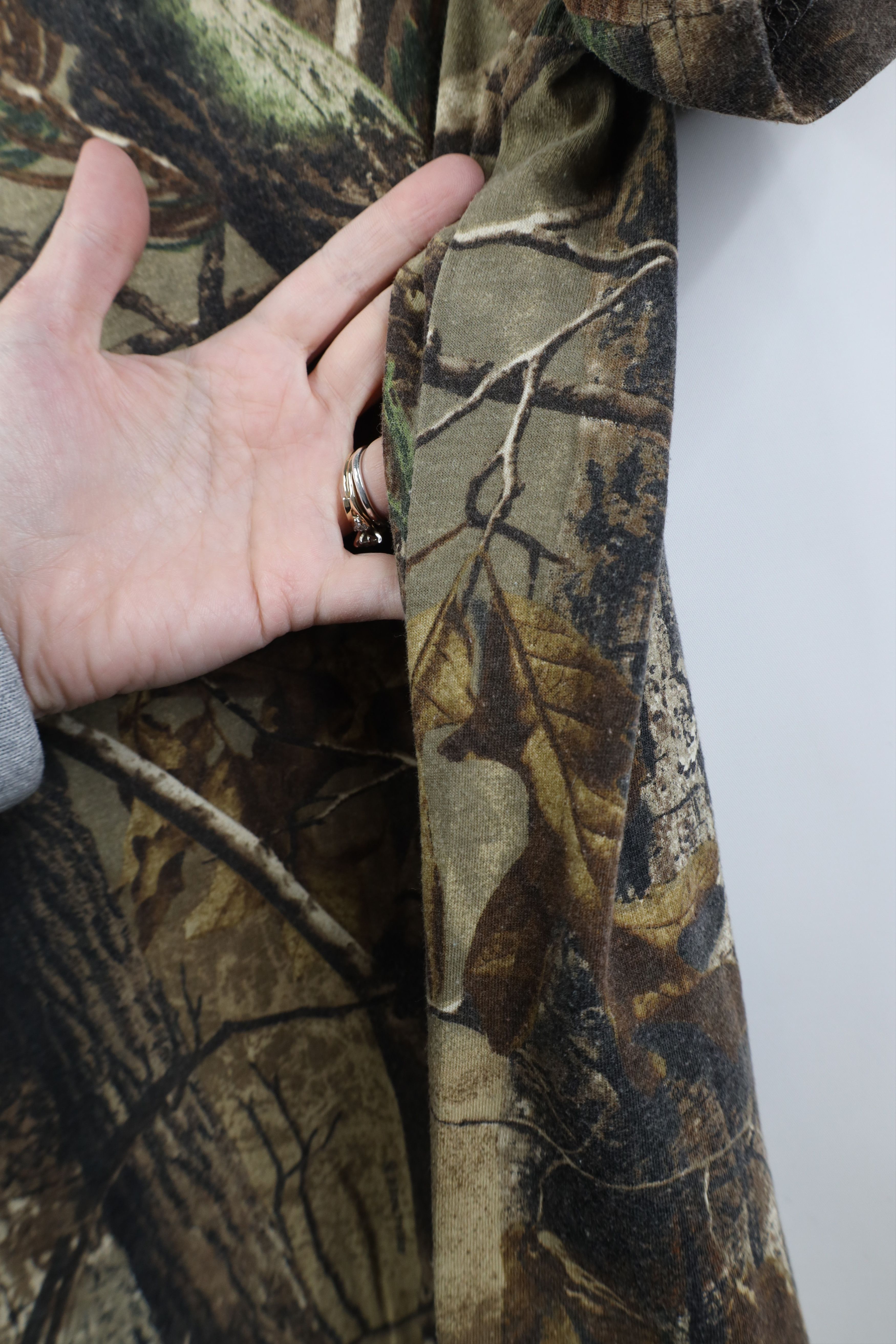 Vintage Vintage 90s Y2K Streetwear Camouflage Pocket T-Shirt Size US M / EU 48-50 / 2 - 10 Thumbnail