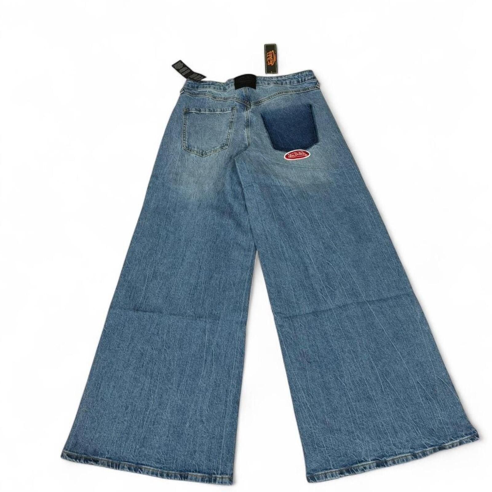True Religion Von Dutch original y2k style baggy jeans with cool print Size 30" / US 8 / IT 44 - 1 Thumbnail
