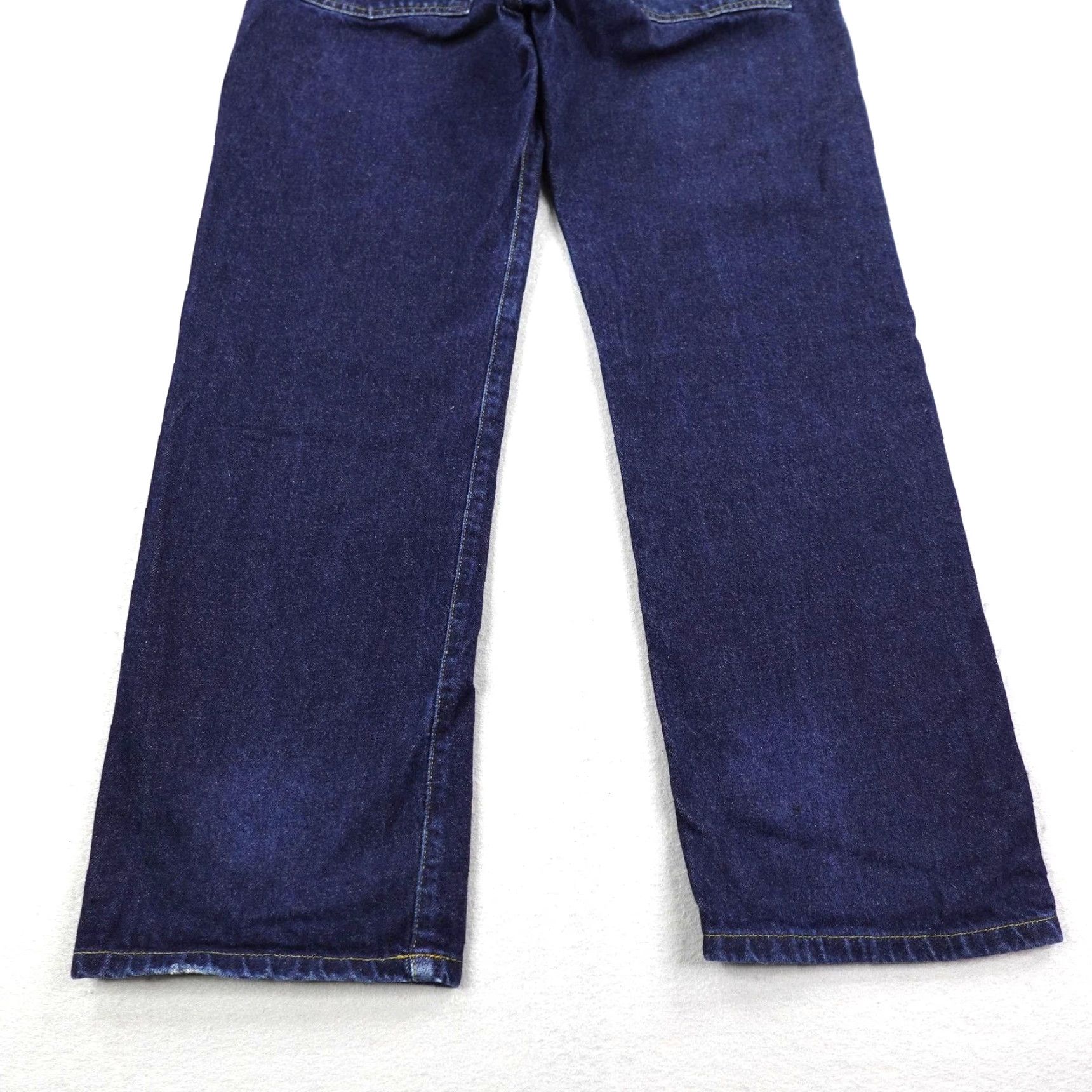 Polo Ralph Lauren Polo Ralph Lauren Jeans Mens 34x30 Blue Denim RL 67 Straight Leg Dark Cotton Zip Pockets Logo Button Size US S / EU 44-46 / 1 - 6 Thumbnail