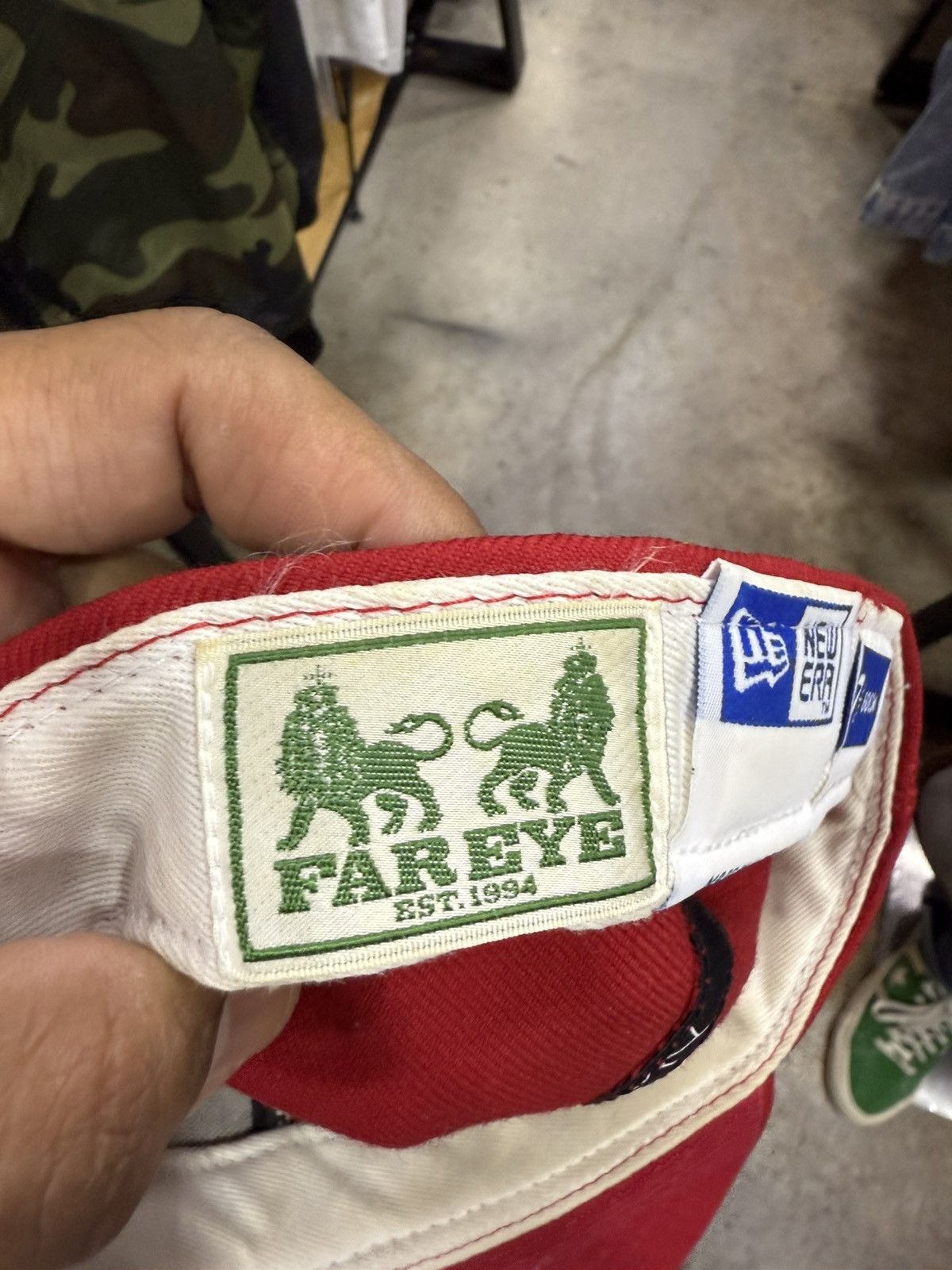 New Era × Vintage Vintage New Era FAREYE caps Size ONE SIZE - 7 Thumbnail