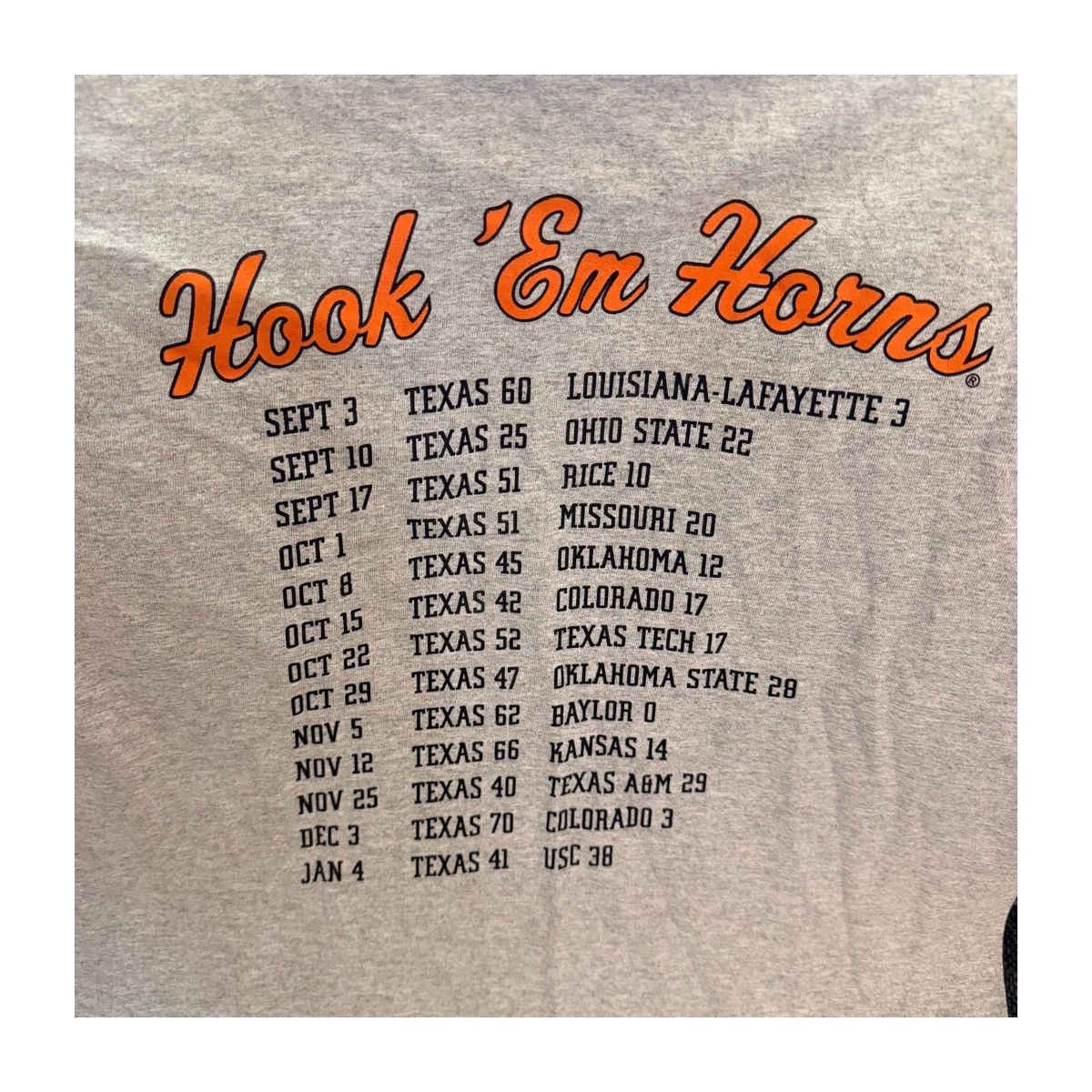 Foot Locker Vintage Y2K TX Longhorns National Champs 2006 Rose Bowl Tee Size US M / EU 48-50 / 2 - 4 Thumbnail