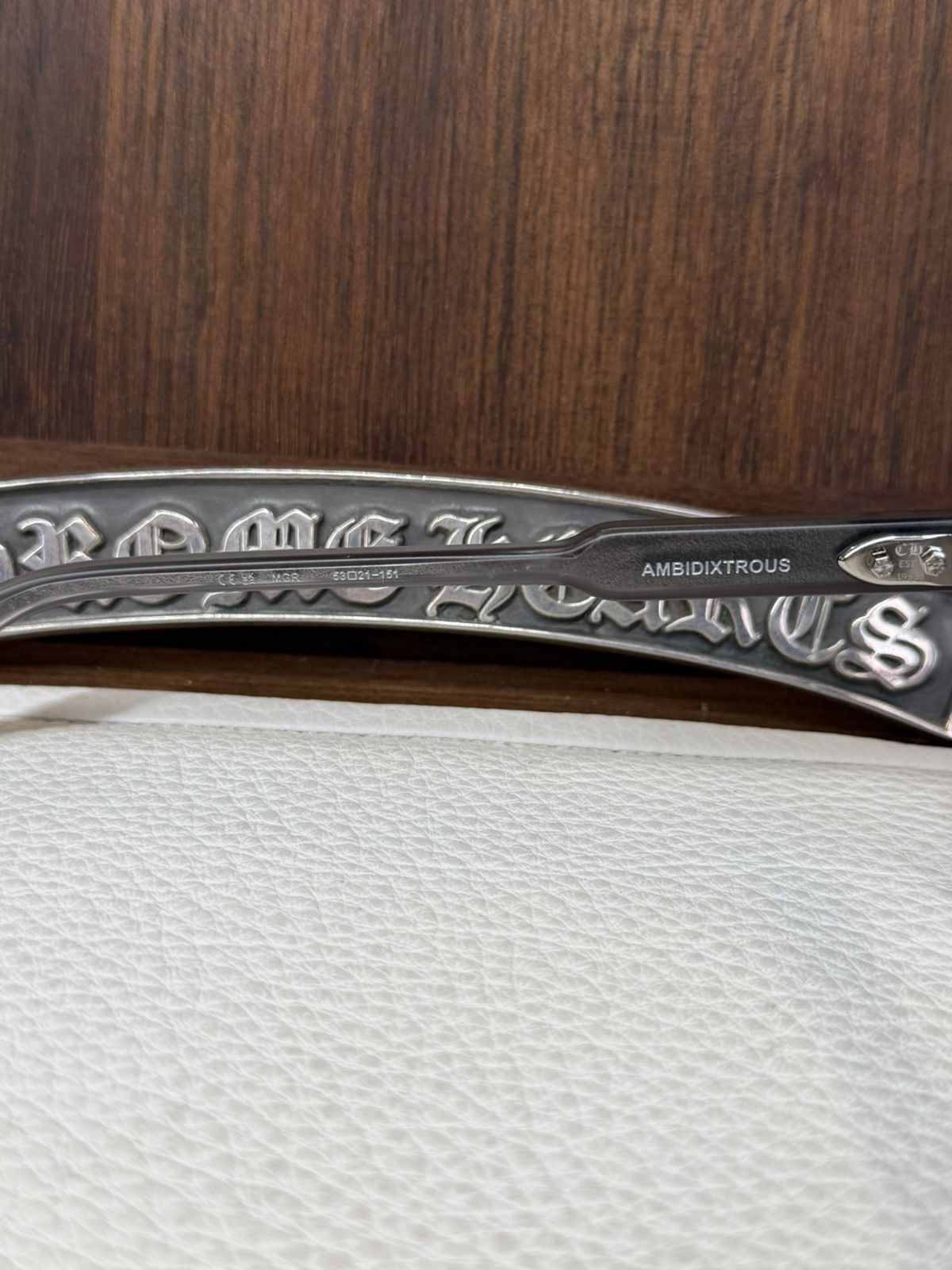 Chrome Hearts Chrome Hearts Ambidixtrous Glasses Size ONE SIZE - 10 Thumbnail