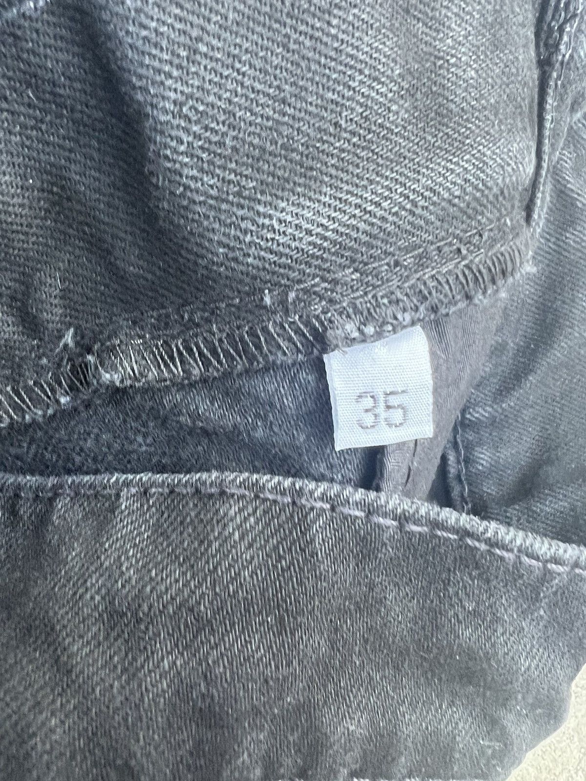 Somar × Staatsballett × Unsound Rags Nicholasaguas Raw Wide Leg Jovo Jeans v2 Size US 33 - 4 Thumbnail