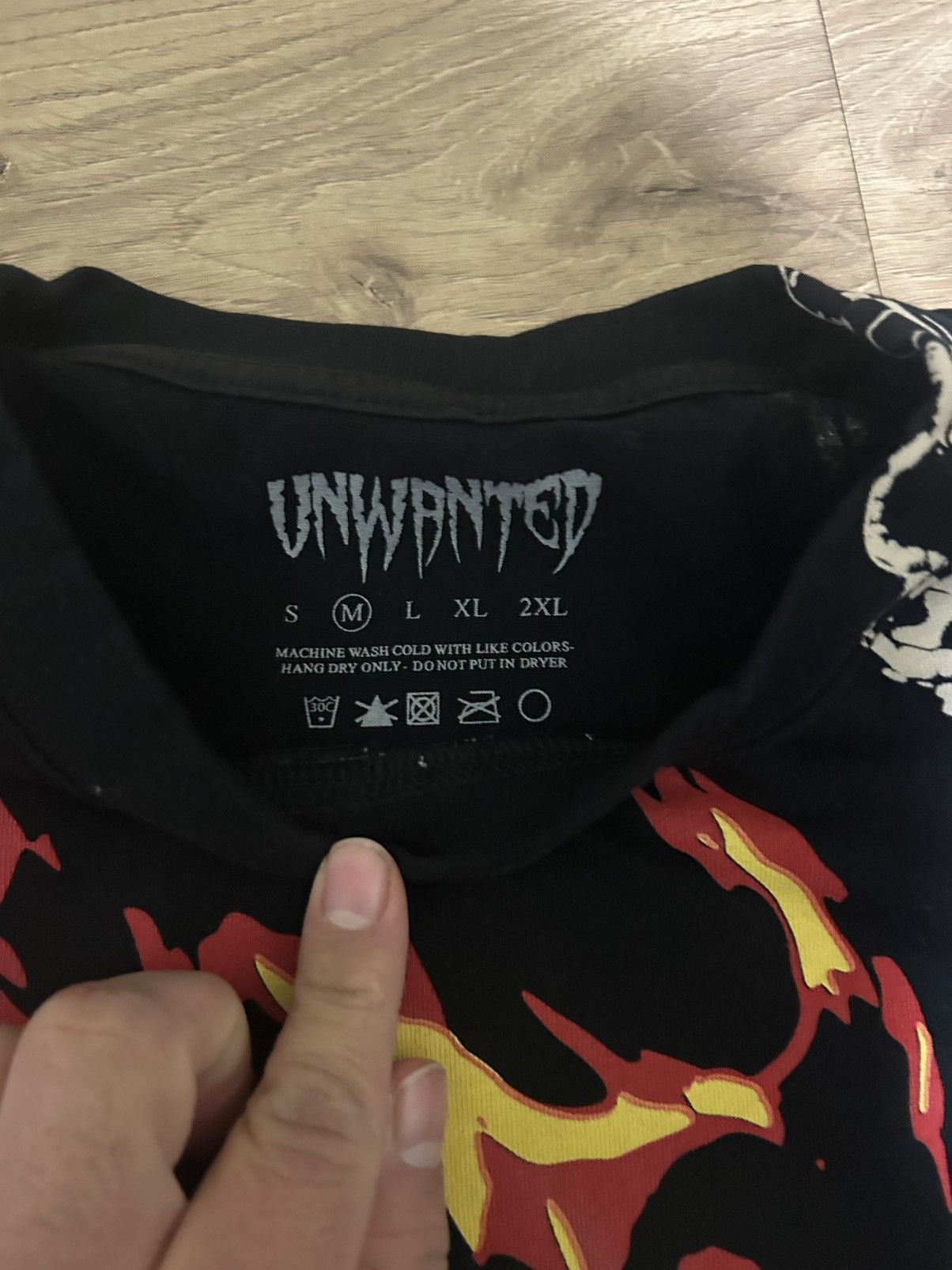 Unwanted Unwanted immolation all over print tee Size US M / EU 48-50 / 2 - 2 Thumbnail