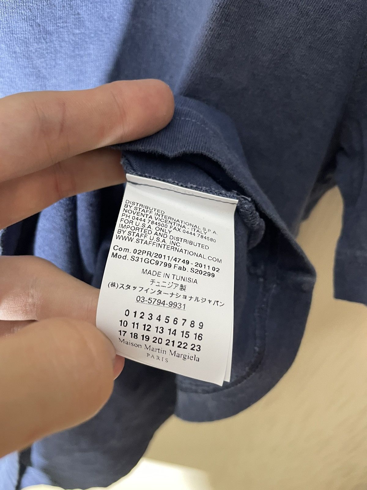 Japanese Brand × Maison Margiela Maison Margiela Streetwear Japanese T shirt Size US M / EU 48-50 / 2 - 7 Thumbnail