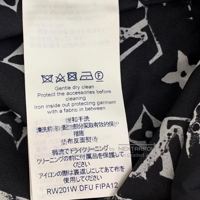 Louis Vuitton Black logo full print printed casual shorts