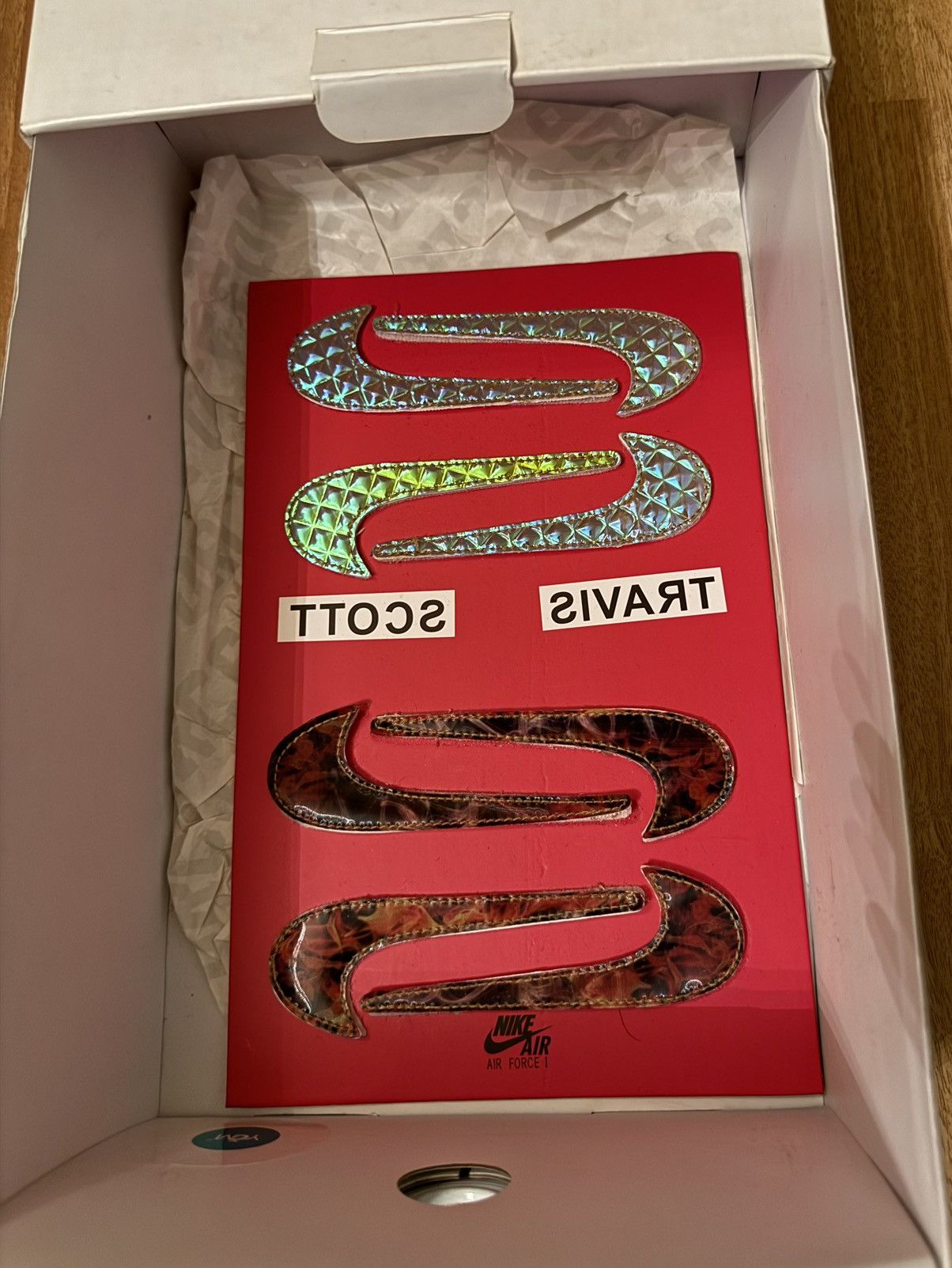 Nike × Travis Scott Travis Scott Air Force 1 Size US 8 / EU 41 - 12 Thumbnail