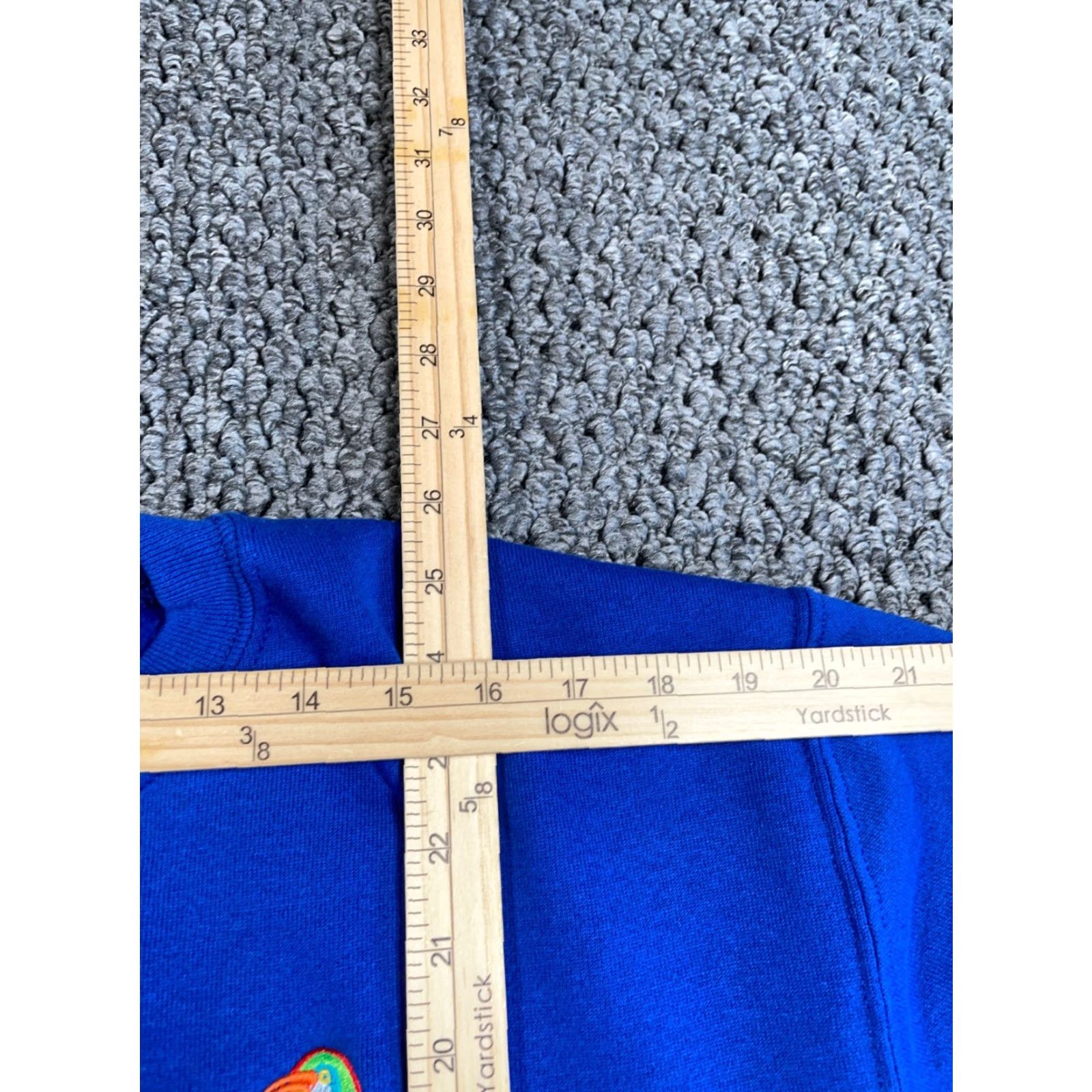 Jerzees Kokomo's Family Fun Center Embroidered Sweatshirt Adult Medium Blue Michigan Size US M / EU 48-50 / 2 - 7 Thumbnail
