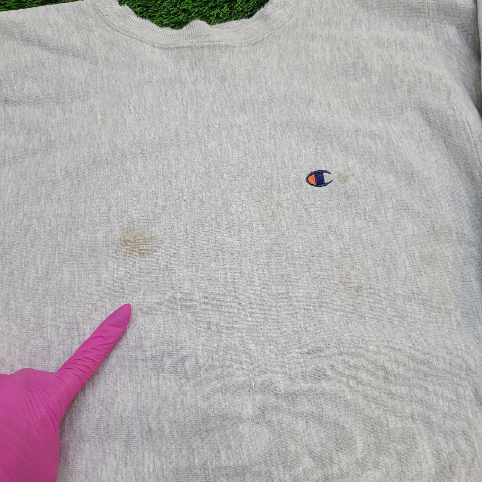 Champion Vintage Champion Sweatshirt L/XL 21x26 Reverse-Weave Size US XL / EU 56 / 4 - 4 Thumbnail