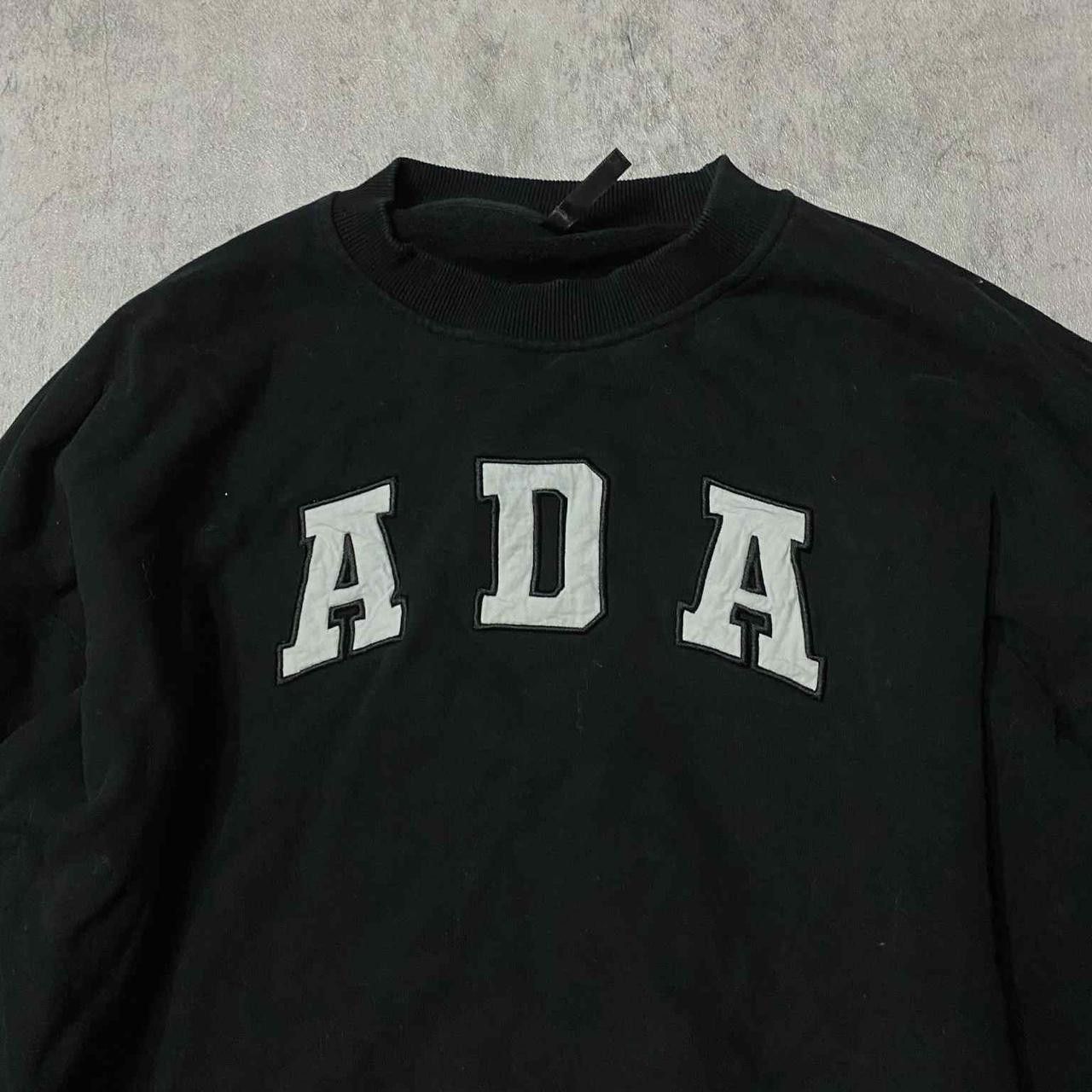 Other Black crewneck sweatshirt with embroidered ADA logo Size US XL / EU 56 / 4 - 2 Thumbnail