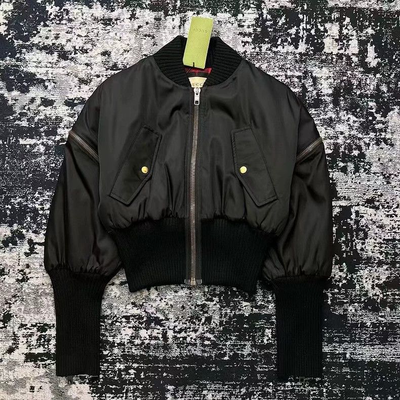 Gucci GUCCI Detachable Sleeve Nylon Pilot Jacket - dmc Size US M / EU 48-50 / 2 - 1 Thumbnail