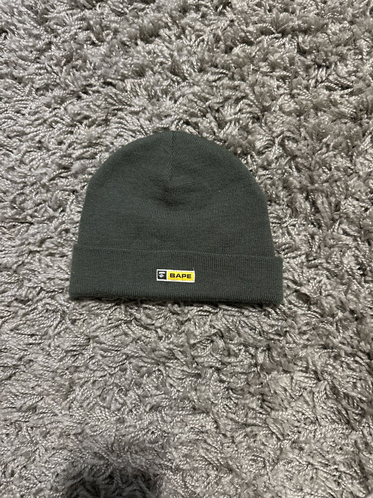 Bape Bape green Beanie Size ONE SIZE - 1 Thumbnail