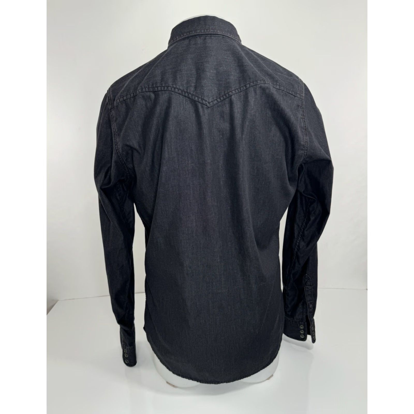 Diesel Diesel Industries - Snap Western Mens Medium / Fitted Large Shirt Size US L / EU 52-54 / 3 - 4 Thumbnail