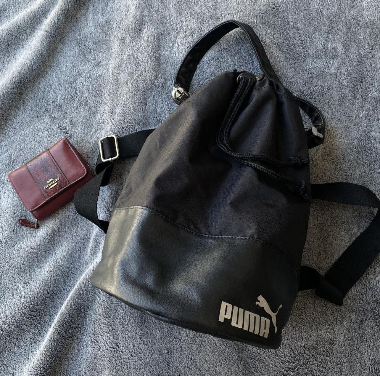 Puma Cool Puma convertible bucket black bag Size ONE SIZE - 1 Thumbnail