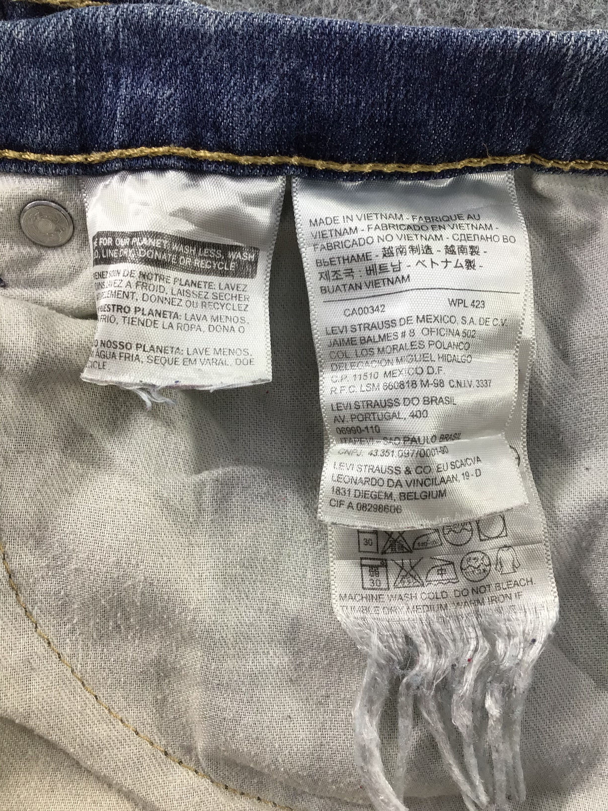 Levi's Vintage Levis 550 Jeans-J738(2) Size US 36 / EU 52 - 9 Thumbnail