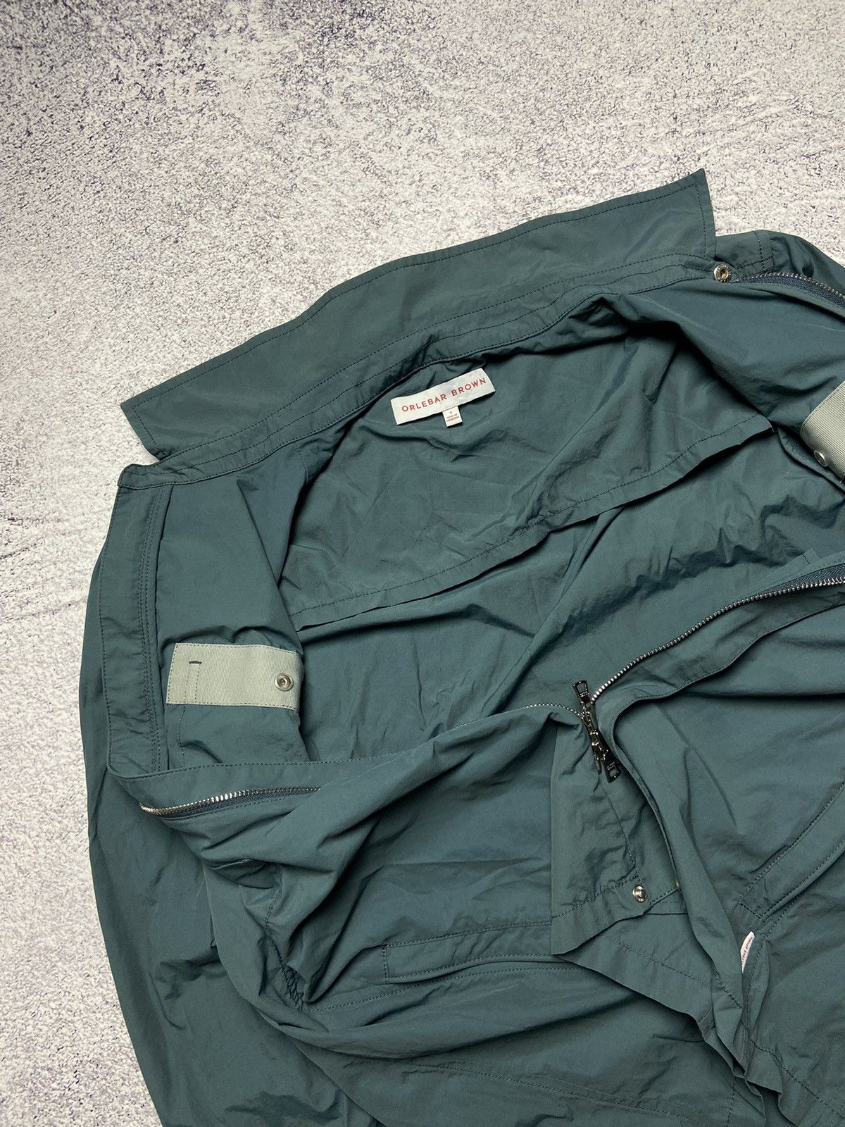 Orlebar Brown Orlebar Brown Metal Jacket Nylon Overshirt Designed Style Size US S / EU 44-46 / 1 - 13 Thumbnail