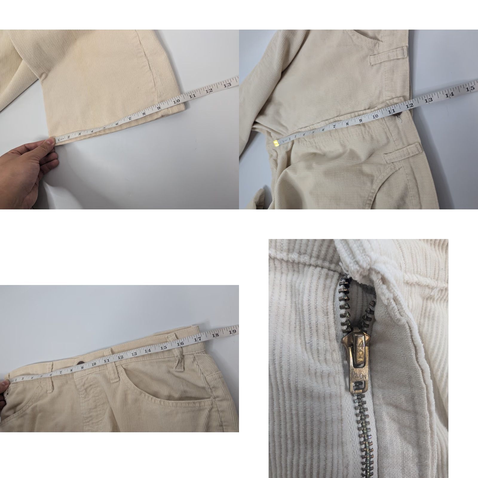 Levi's VINTAGE Levi's 646 Jeans Mens 34x32 Corduroy Bell Bottoms Western 70s Talon Size US 34 / EU 50 - 9 Thumbnail