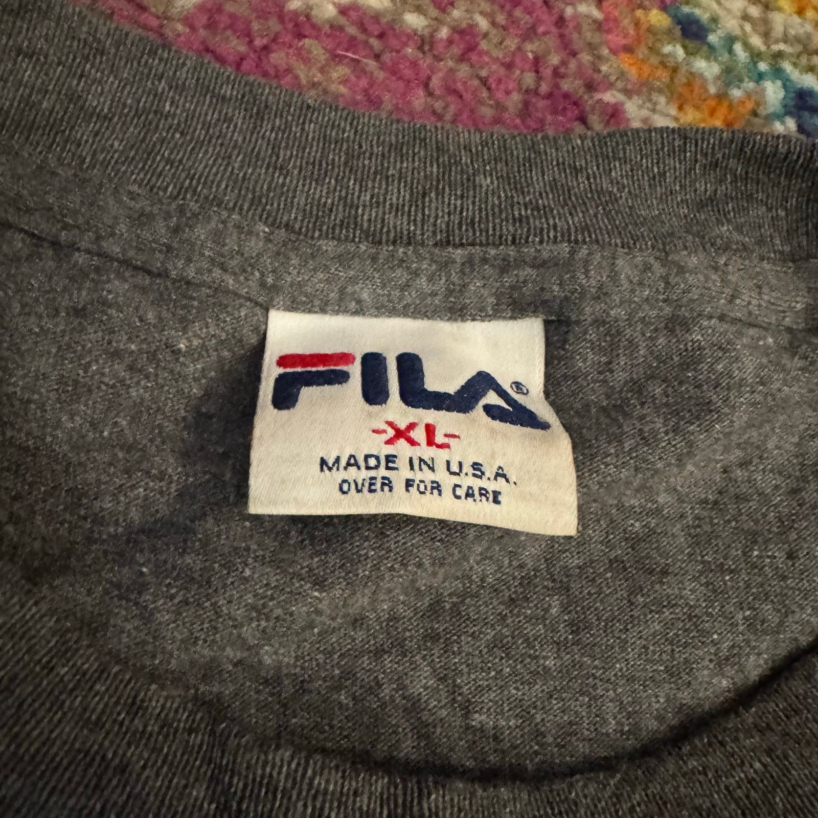 Fila Vintage Fila T Shirt Size US XL / EU 56 / 4 - 4 Thumbnail
