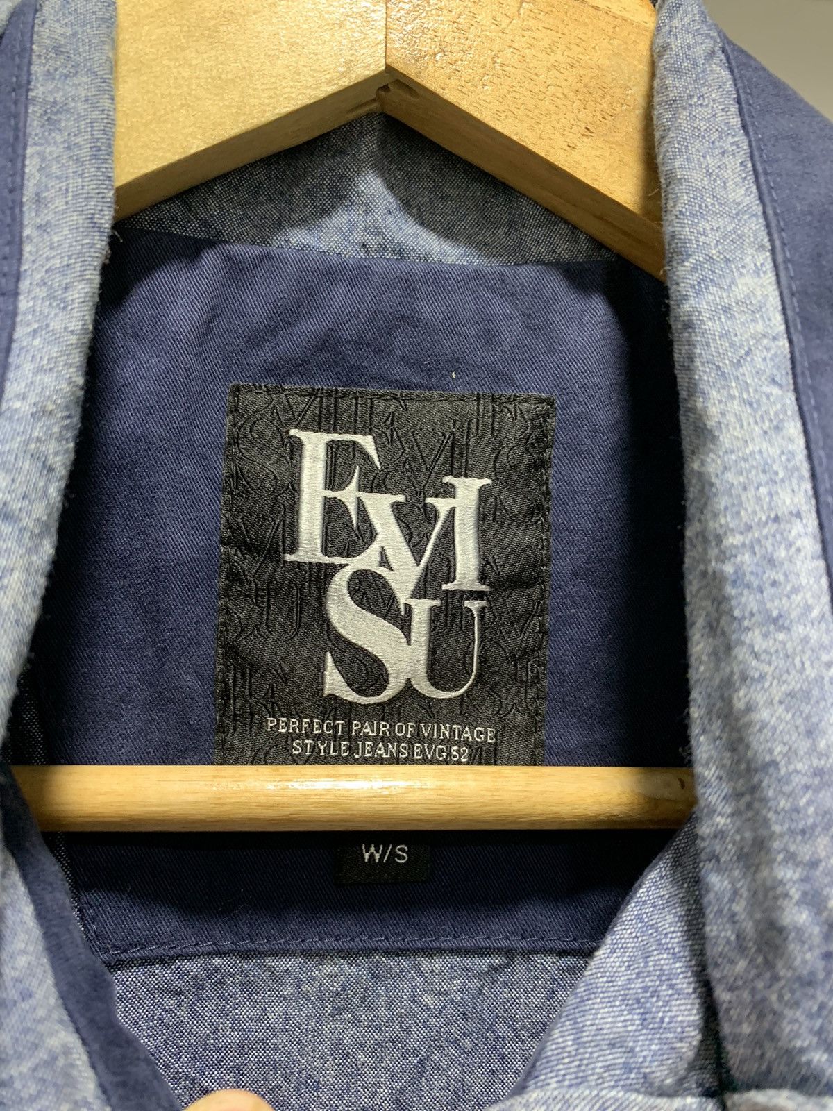 Evisu × Japanese Brand × Vintage Vintage Evisu Long Parka Jacket Size S / US 4 / IT 40 - 8 Thumbnail