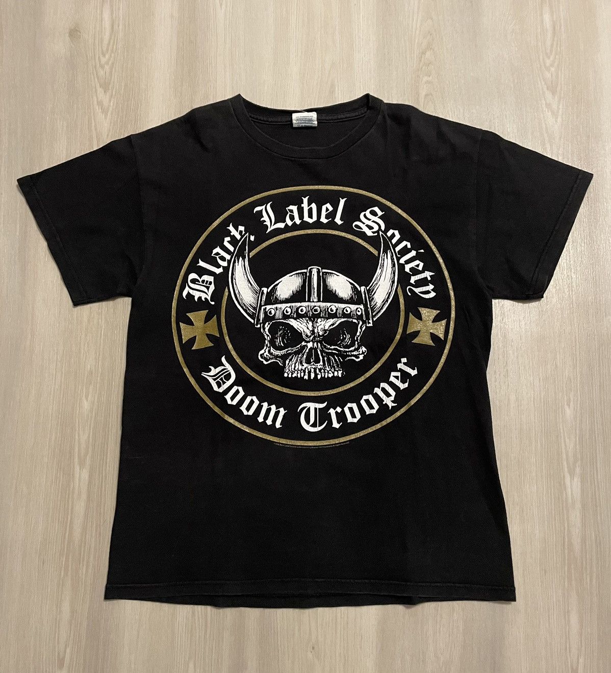 Band Tees × Vintage Vintage 2008 Black Label Society Doom Trooper Mens Medium Size US M / EU 48-50 / 2 - 1 Thumbnail
