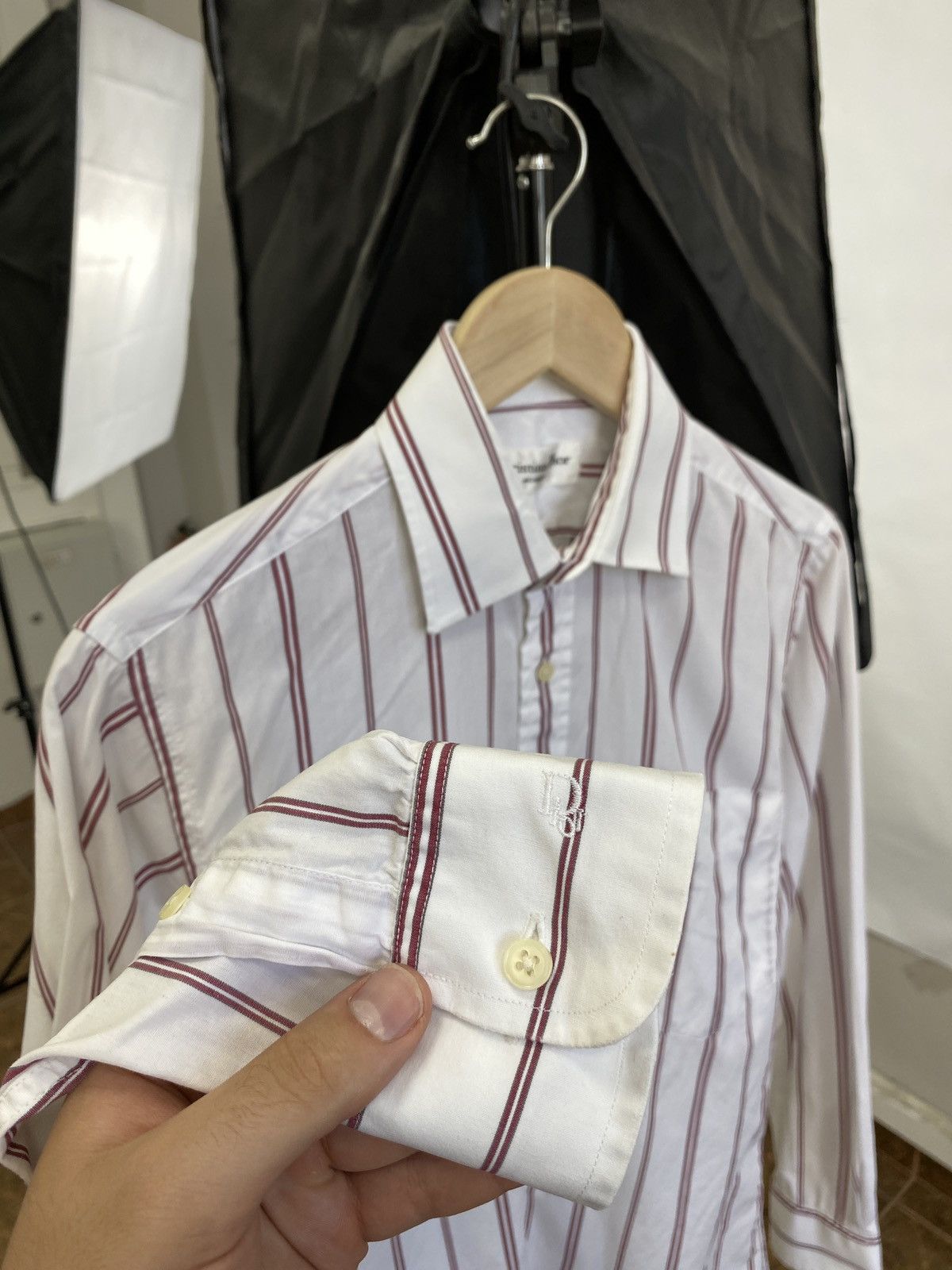 Christian Dior Monsieur Vintage 90s Dior Shirt Long Sleeve Rare Retro Hype Y2K Size US S / EU 44-46 / 1 - 9 Thumbnail