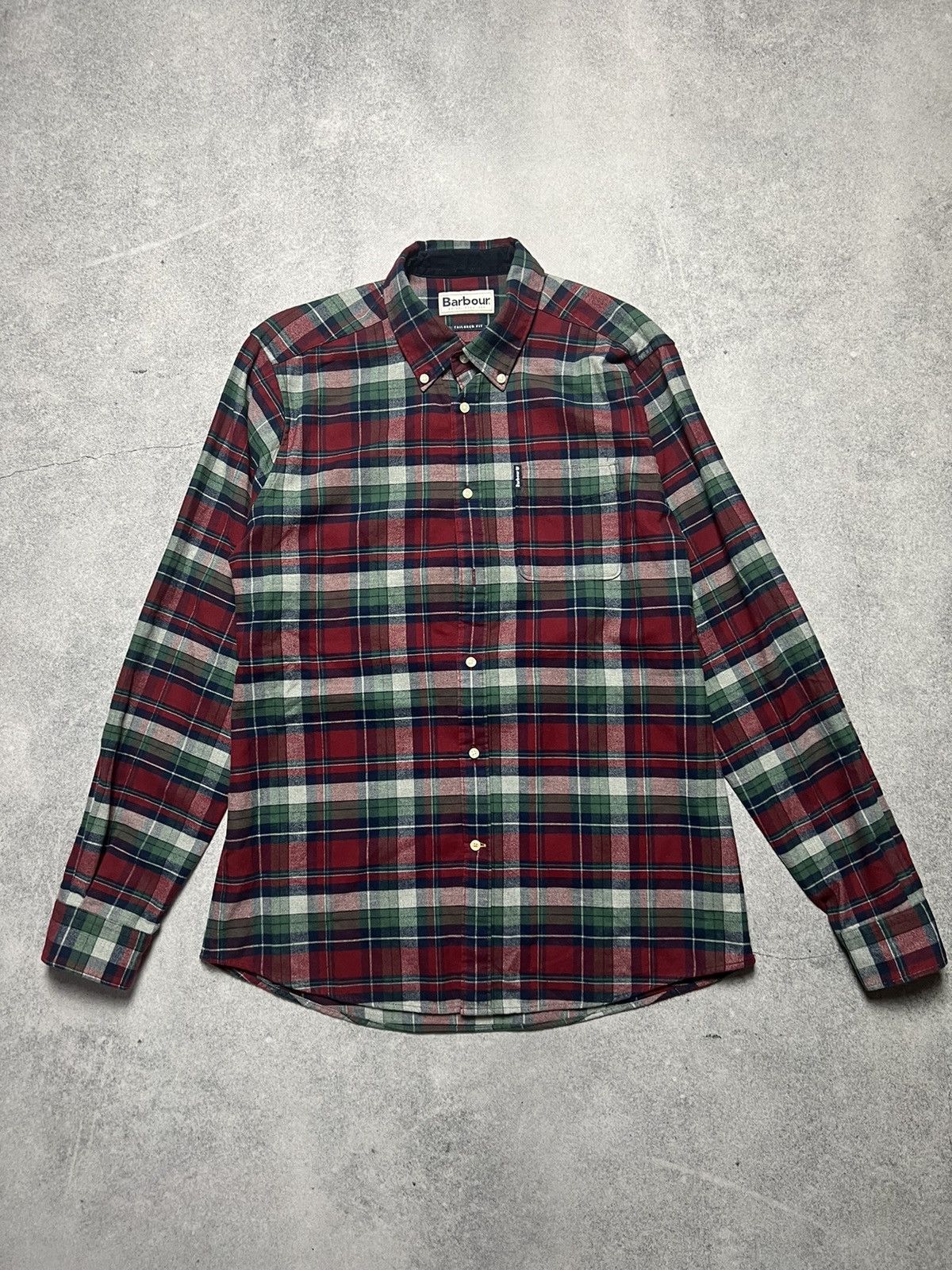 Barbour Barbour Flannel Oxford Check England Shirt Size US M / EU 48-50 / 2 - 1 Thumbnail