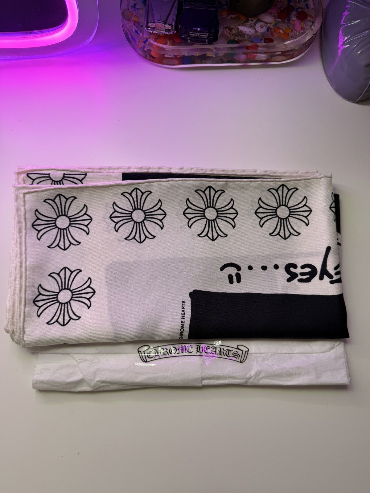 Chrome Hearts × The Rolling Stones Chrome hearts matty boy scarf Size ONE SIZE - 3 Thumbnail