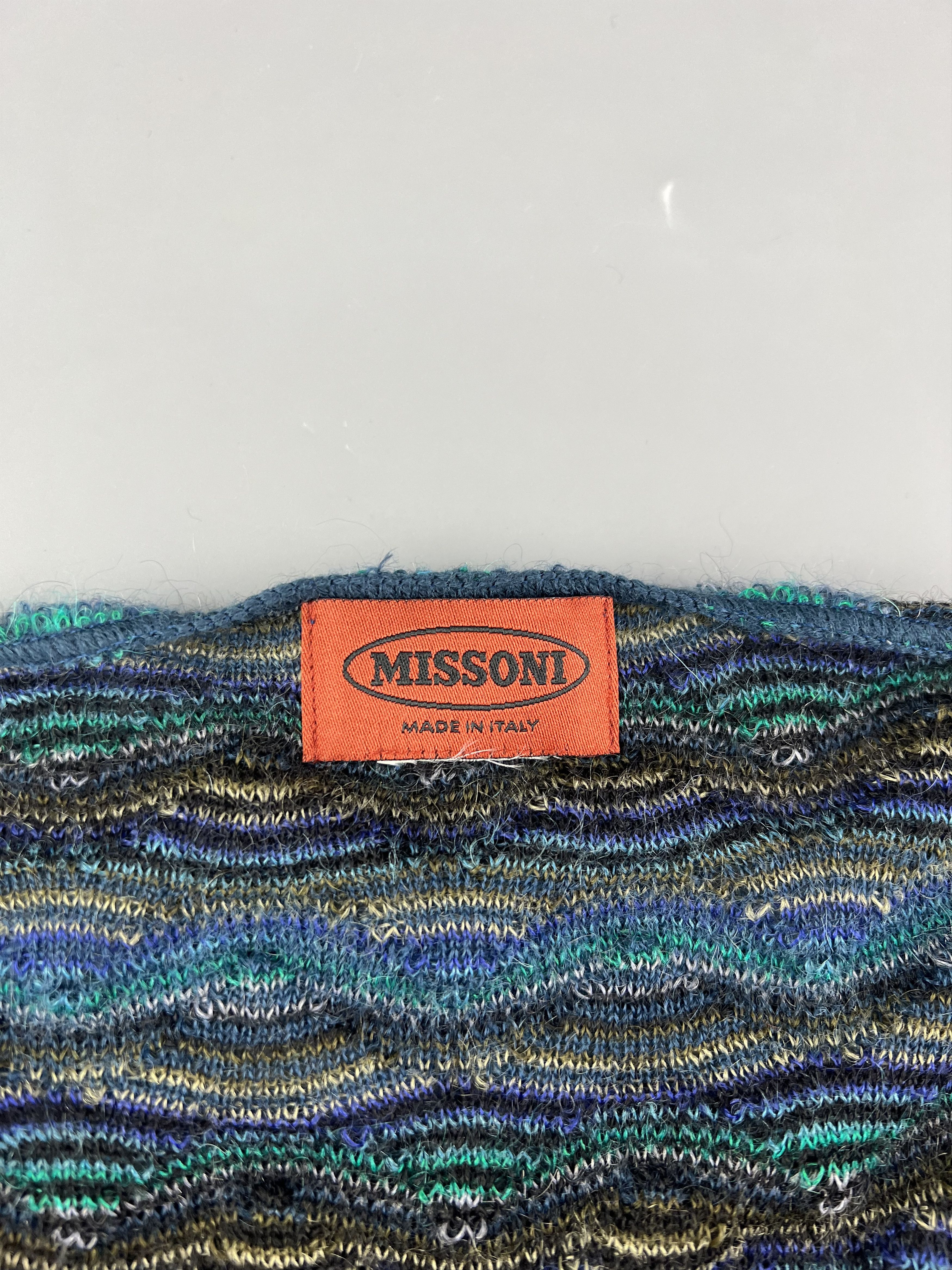 Missoni Missoni Women's Multicolor Wool Scarf Size ONE SIZE - 4 Thumbnail