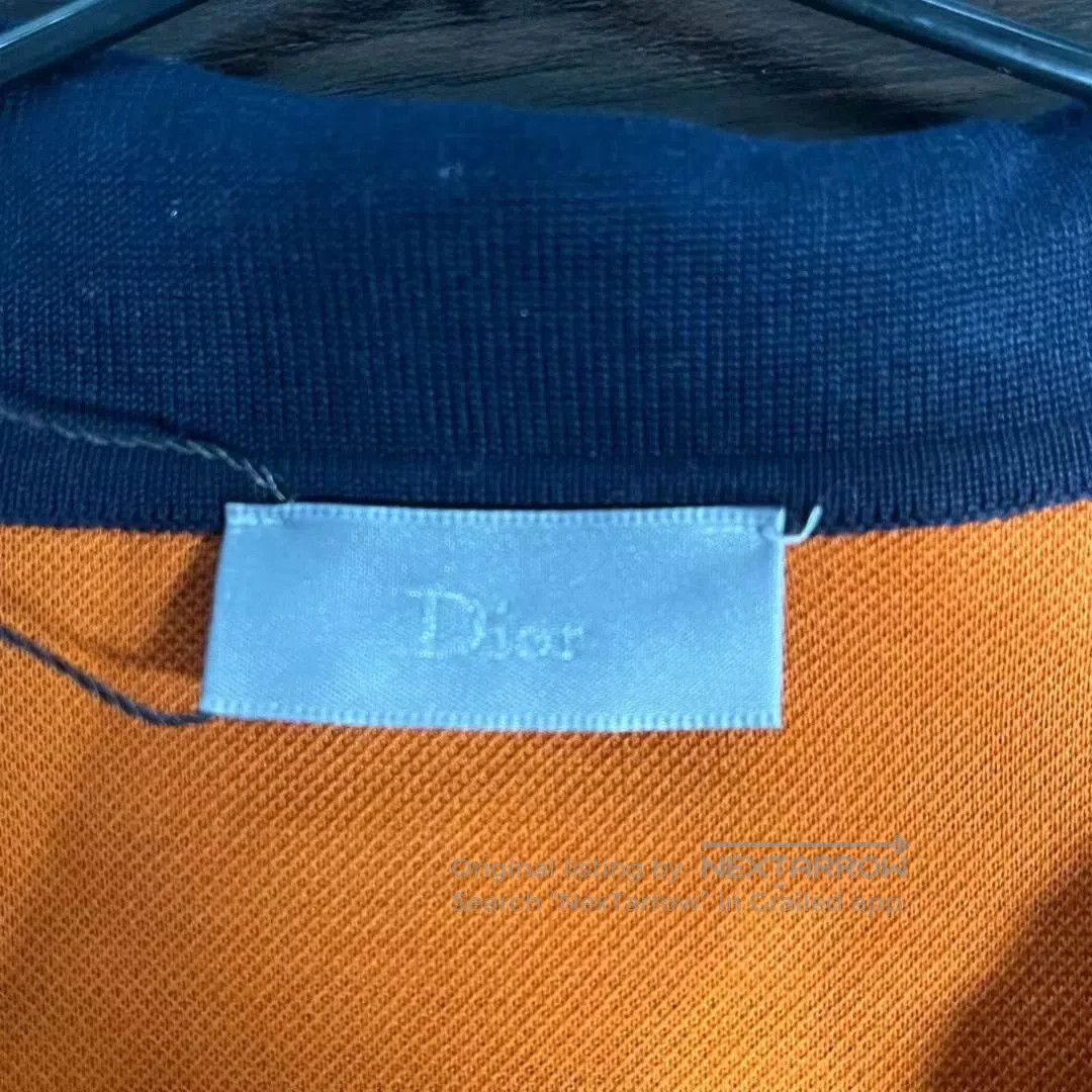 Dior Dior Navy CD Embroidered Polo Shirt. Size US M / EU 48-50 / 2 - 3 Thumbnail