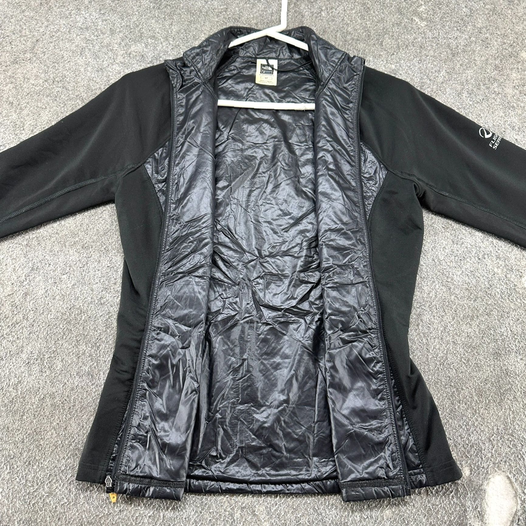 The North Face The North Face Jacket Womens Small Black Full Zip Flight Series Primaloft Quilted Size S / US 4 / IT 40 - 2 Thumbnail