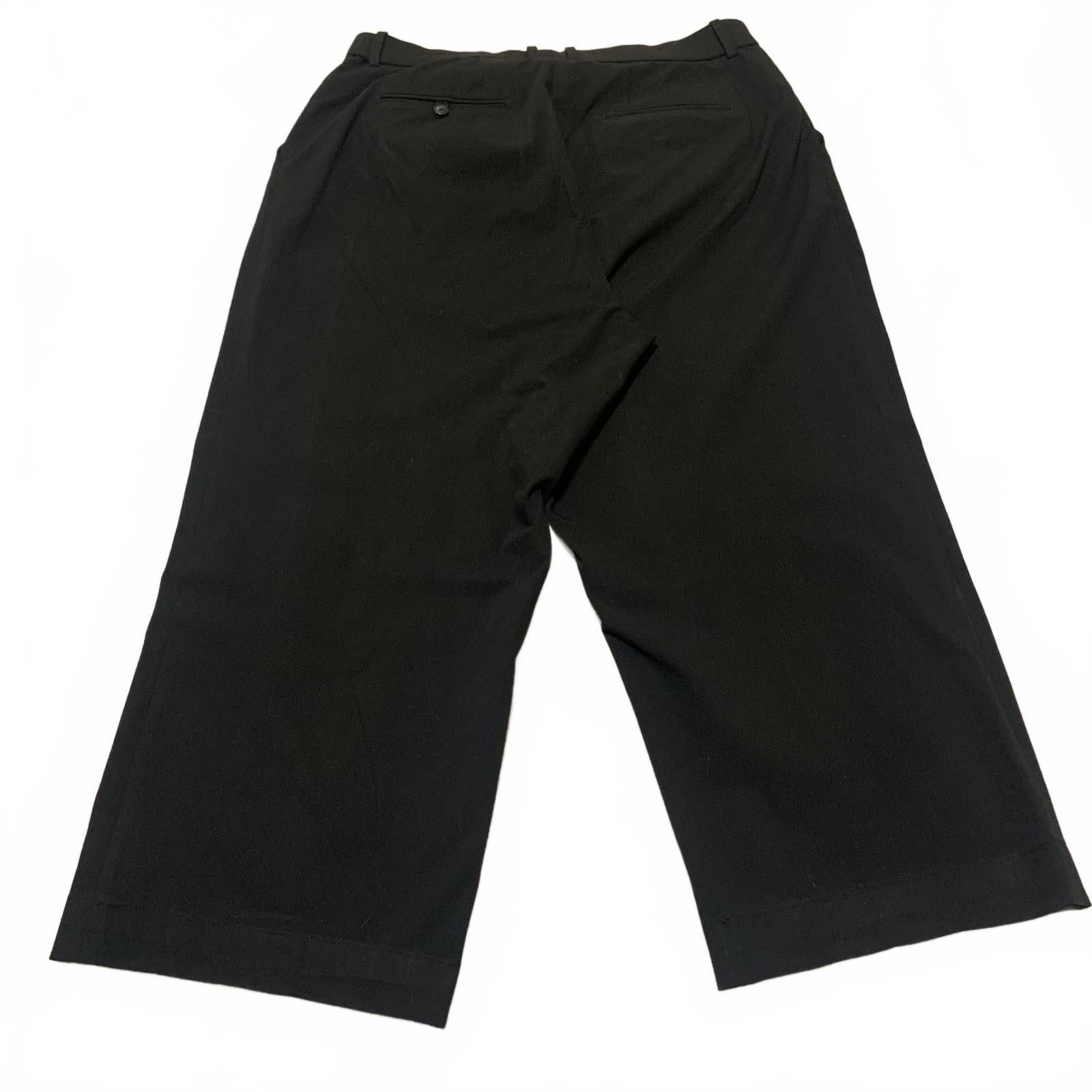 Uniqlo Uniqlo Women's Size ? Black Wide Leg Women's Pants Size 30" / US 8 / IT 44 - 2 Thumbnail