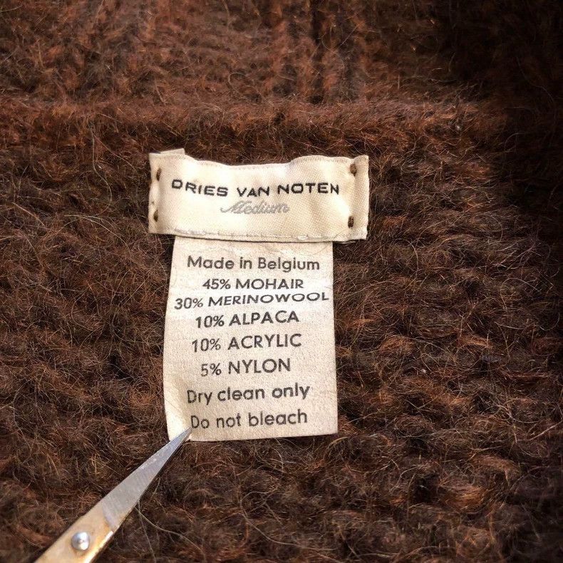 Dries Van Noten driesvan noten Mohair blend knit coat 2503-Nextarrow Size US M / EU 48-50 / 2 - 6 Thumbnail