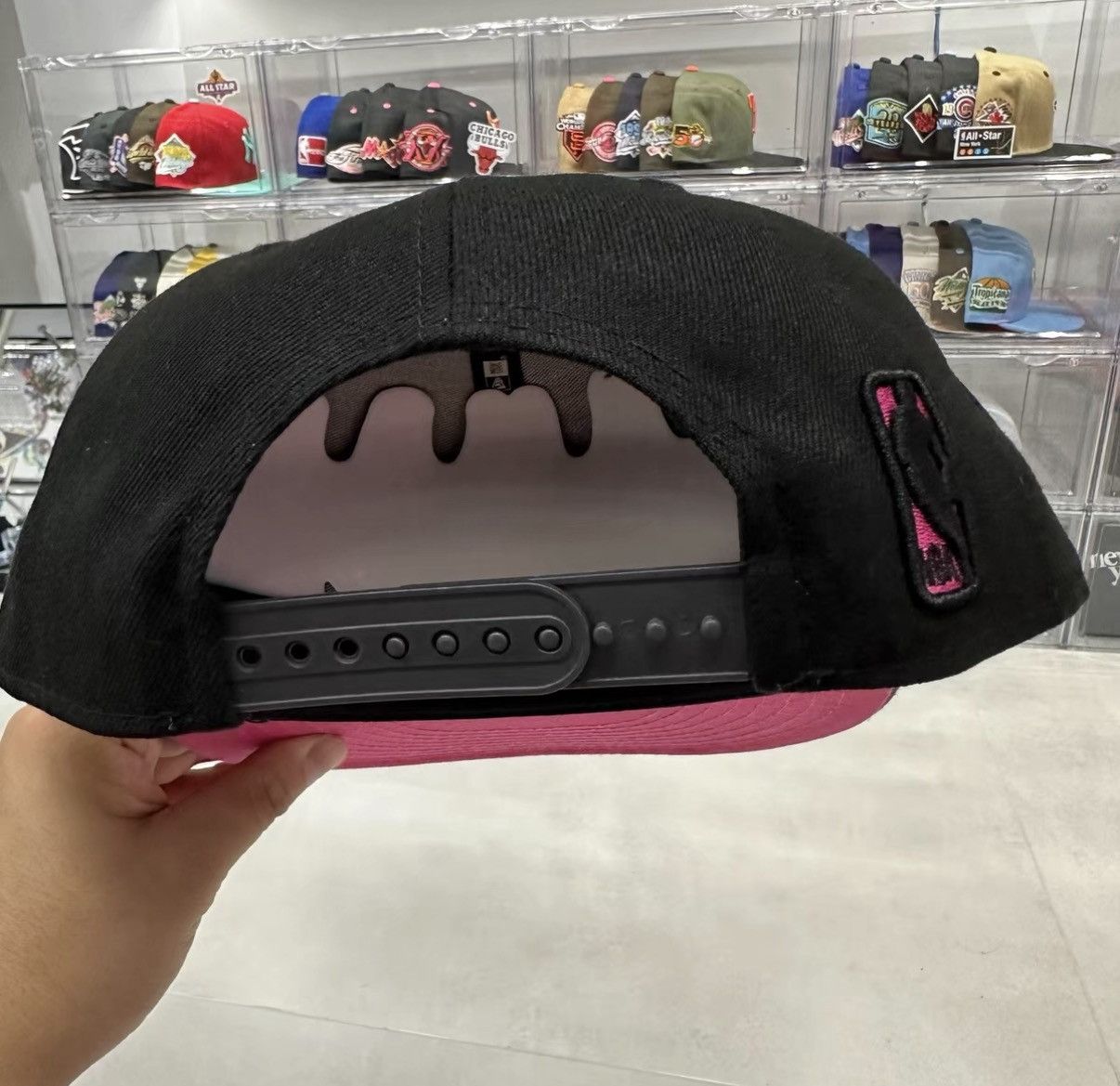 New Era New Era NBA Miami Heat Flat Brim Baseball Cap J32 Size ONE SIZE - 3 Thumbnail