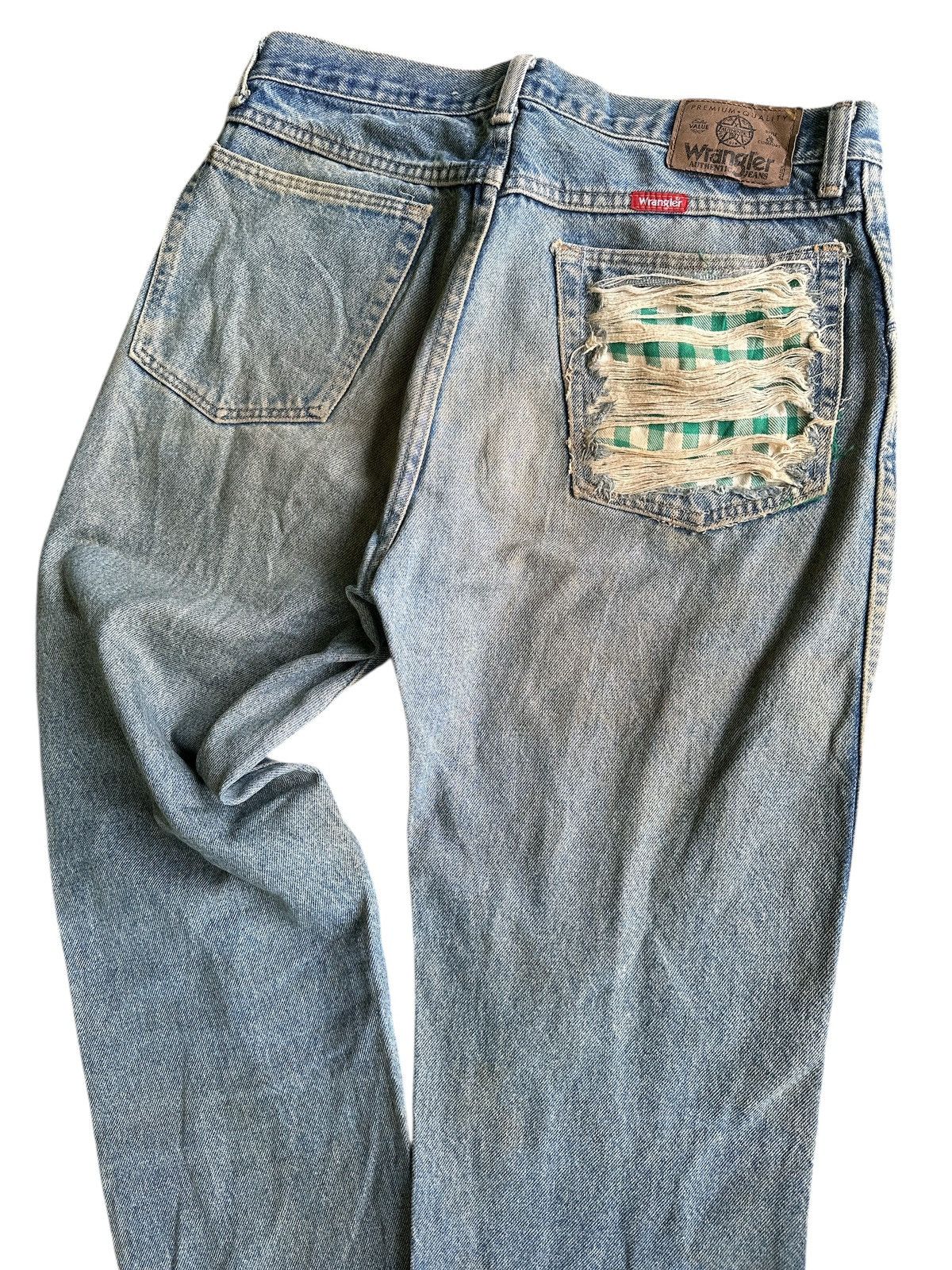 Kapital Vintage Wrangler Distress Patchwork Style 🎌💥 Size US 32 / EU 48 - 7 Thumbnail