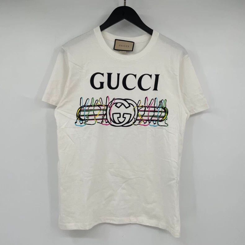 Gucci Gucci Colorful T-shirt for Rabbit Year-dmc Size US XXS / EU 40 - 1 Thumbnail