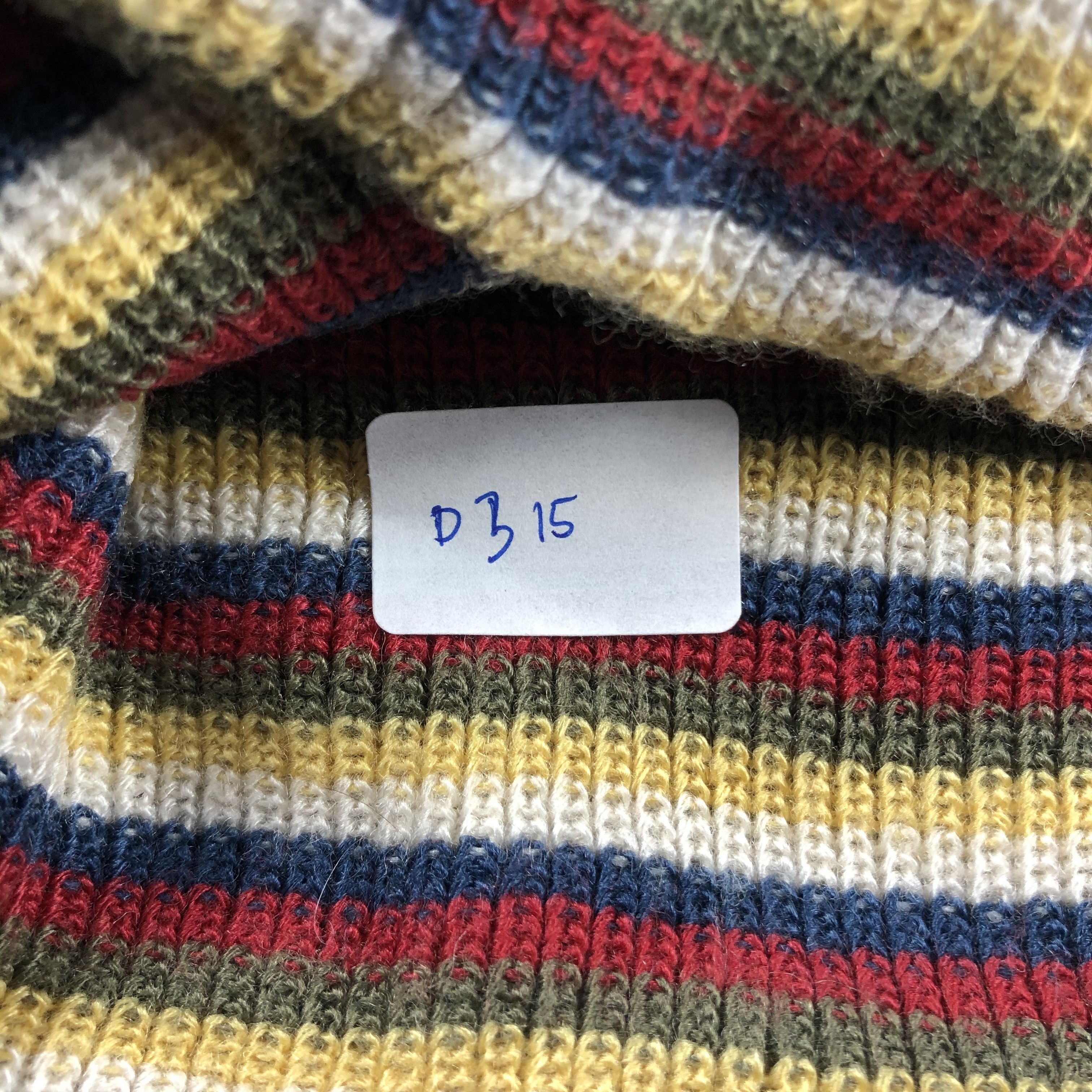Vintage Eab Stripe Cuffless Beanie Snow Hat Snow Cap -D315 Size ONE SIZE - 7 Thumbnail